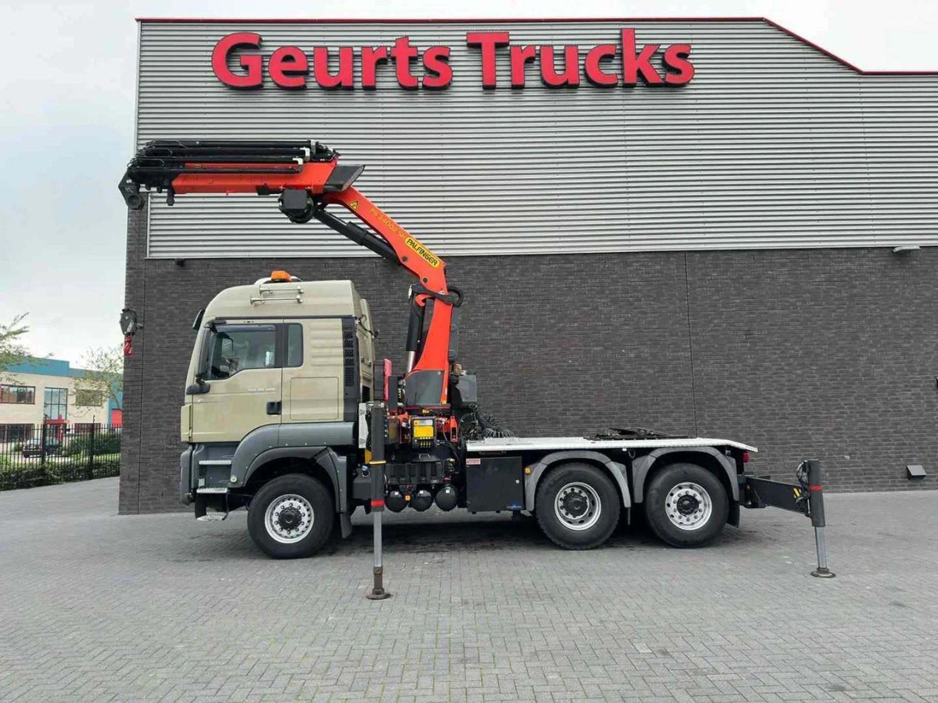 Foto 7 van MAN TGS 28.480 6X4-4 BL + PALFINGER PK 34002-SH G POWER LINK PLUS KRAAN/KRAN/CRANE/GRUA