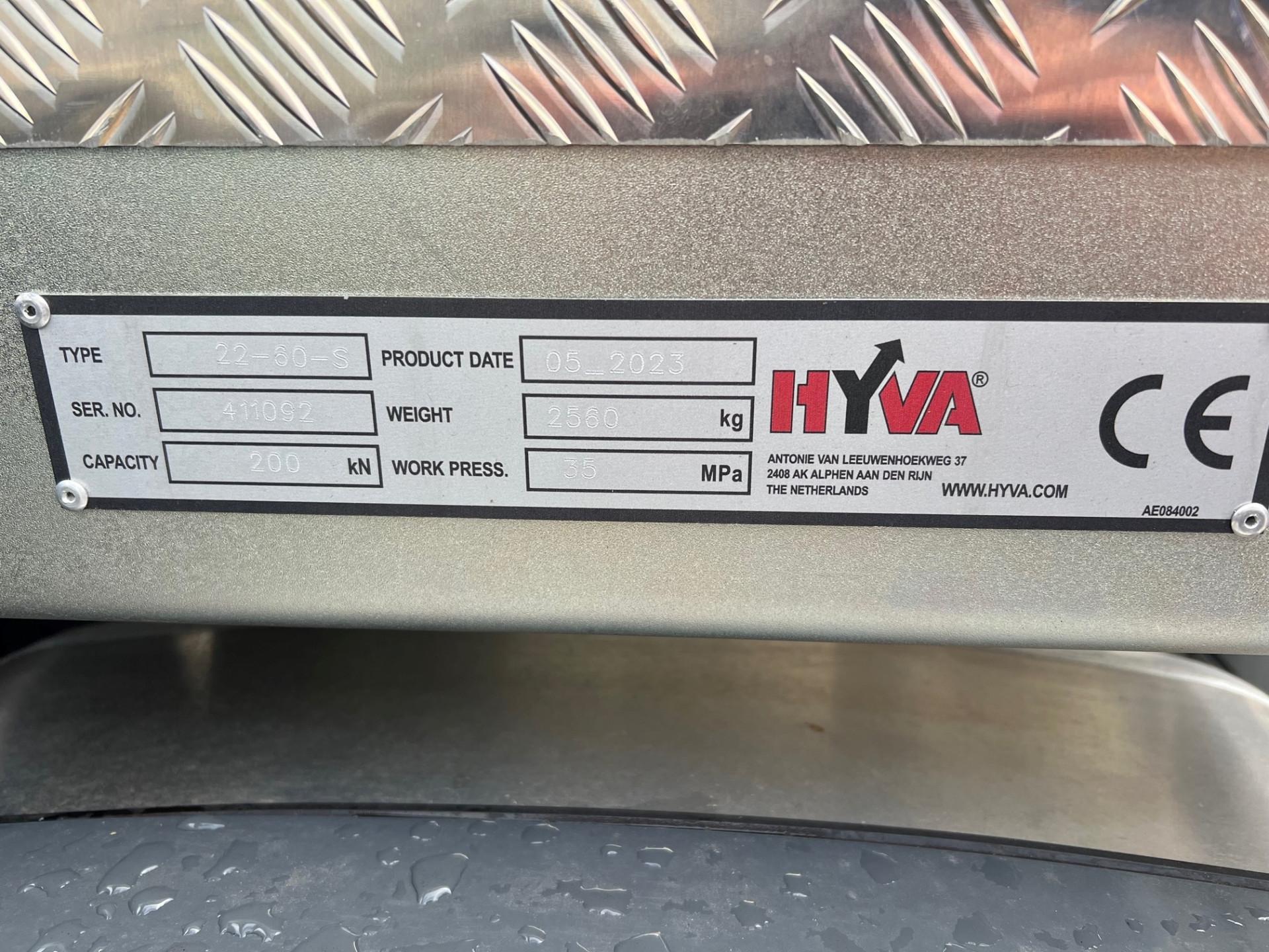 Foto 7 van DAF XF 480 FAN HYVA T22-60-S HAAKARM