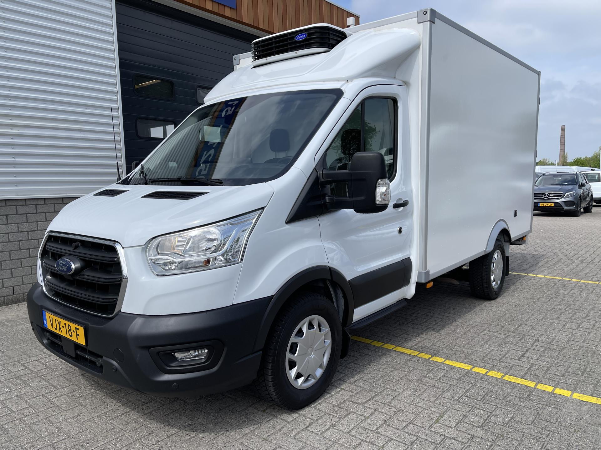 Foto 2 van Ford Transit 2.0 TDCI 130pk automaat / smartbox bakwagen met Carrier koeling !