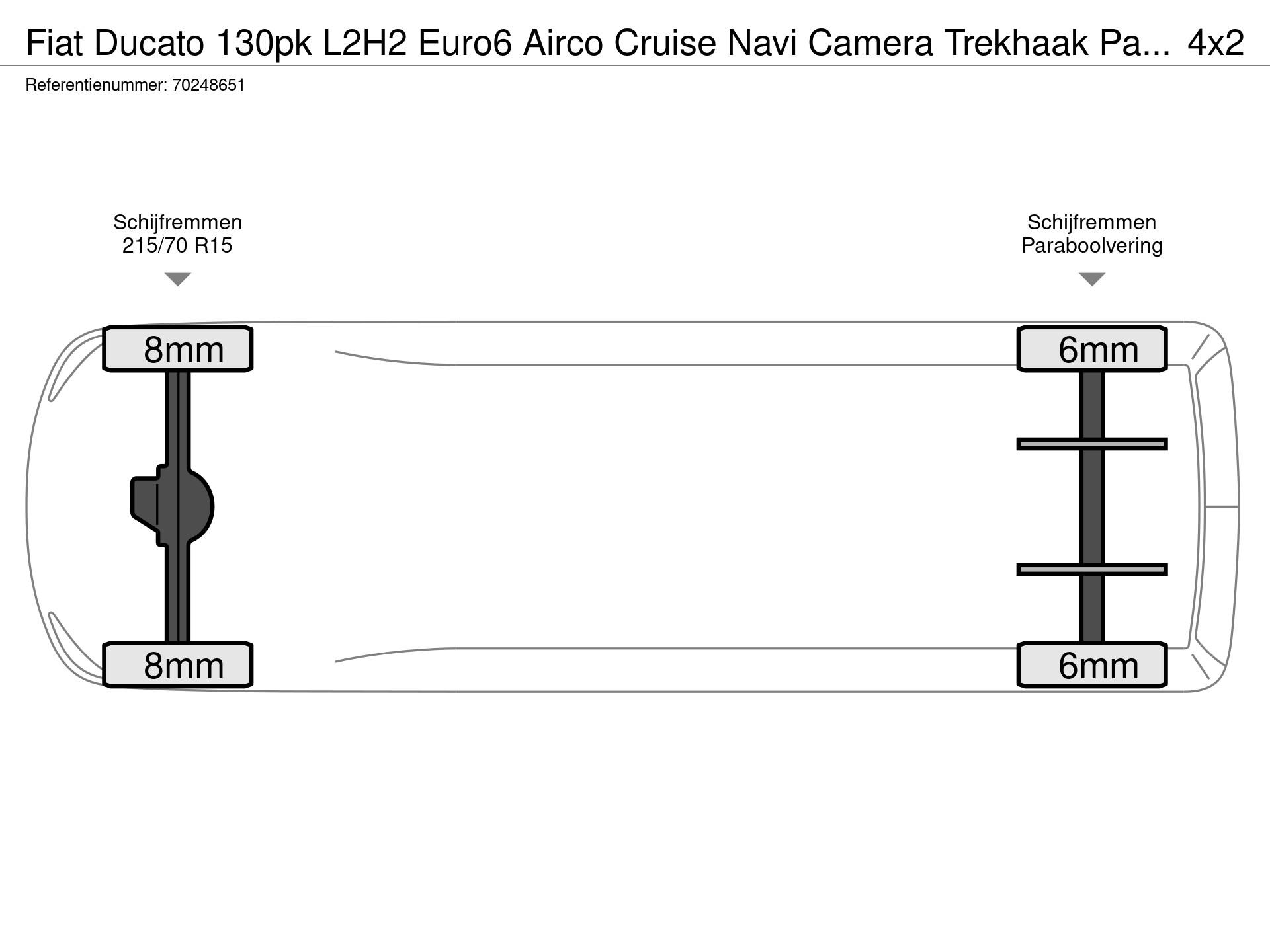 Graphical representation of the axle configuration