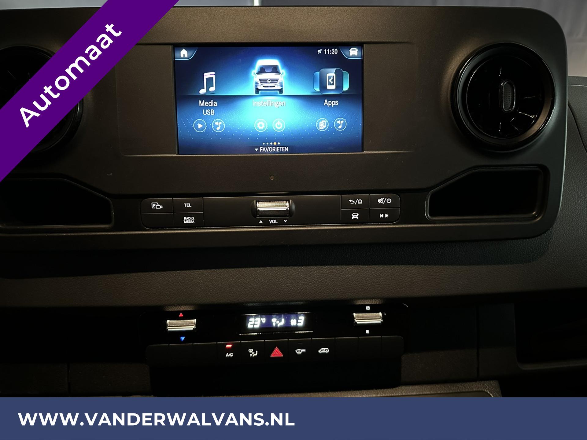 Foto 9 van Mercedes-Benz Sprinter 317CDI 170pk 9G-Tronic Automaat L3H2 Fabrieksgarantie Euro6 Airco | Cruisecontrol | Camera