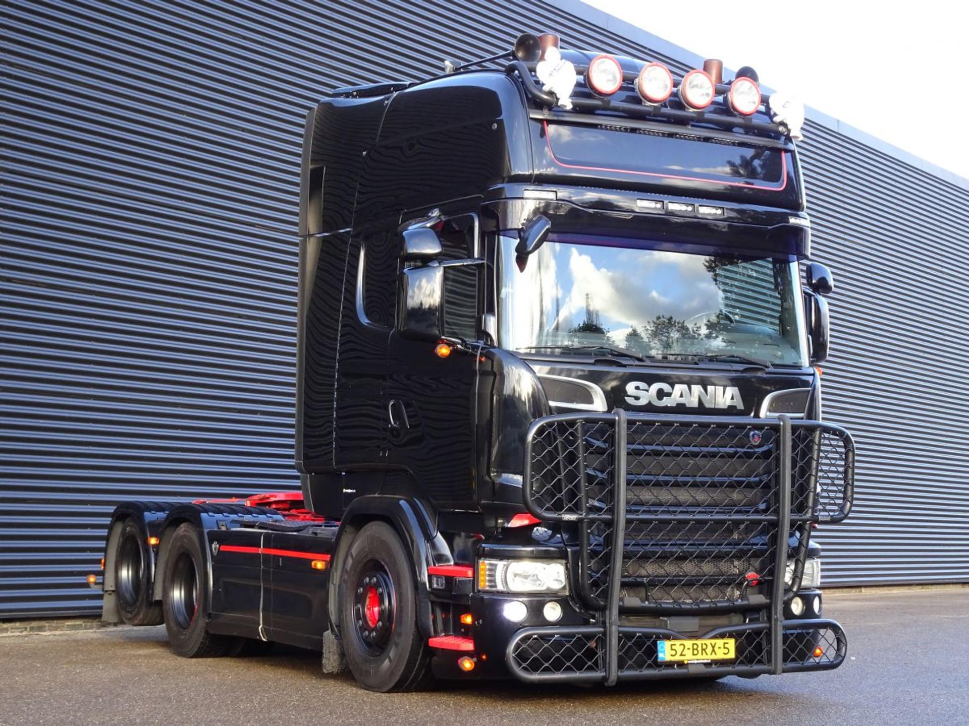 Foto 4 van Scania R580 V8 6x2 TOPLINE / BOOGIE / SPECIAL / FULL AIR