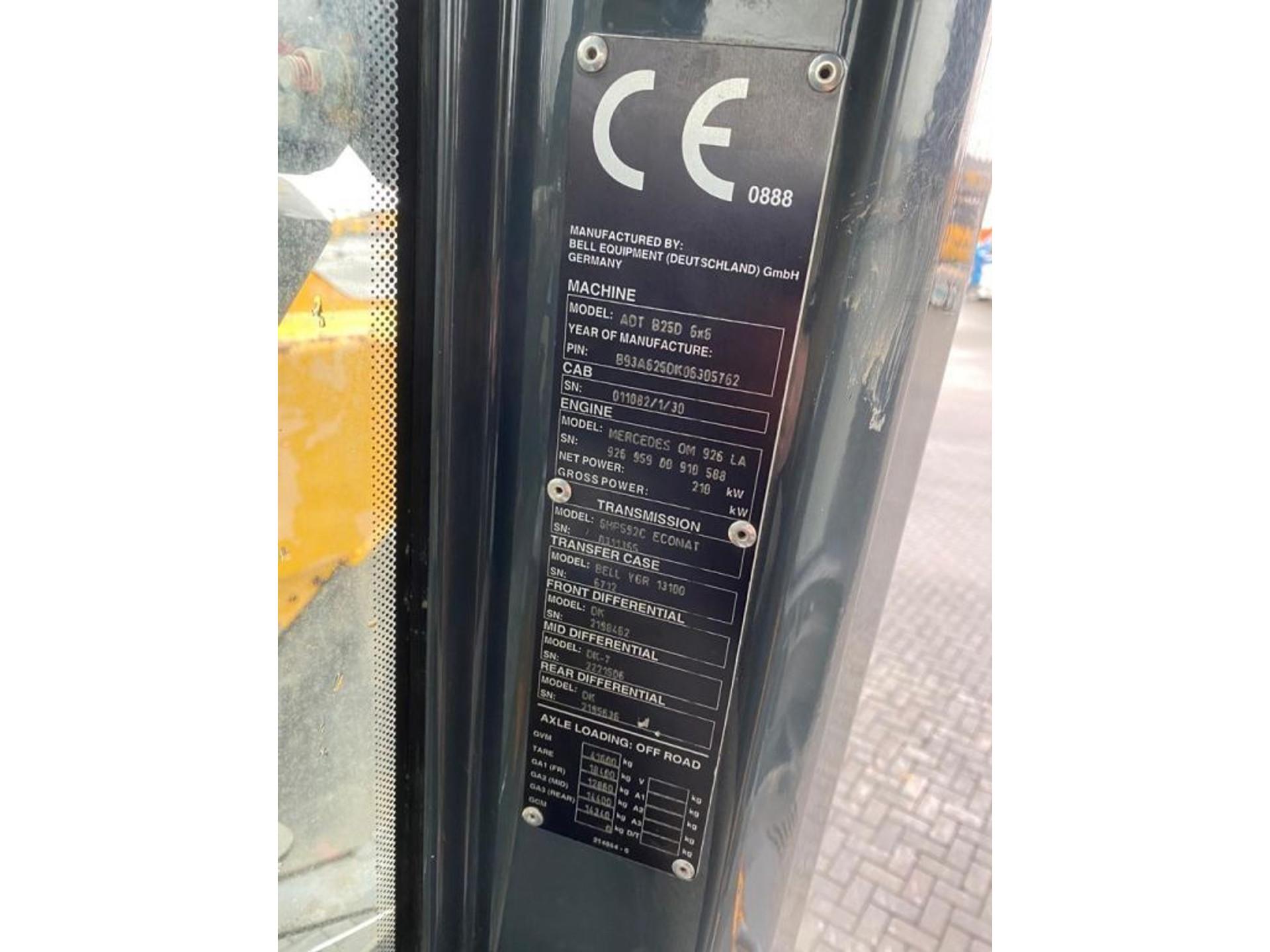 Foto 20 van Bell B25D | 6X6 | AIRCO | 42 TON