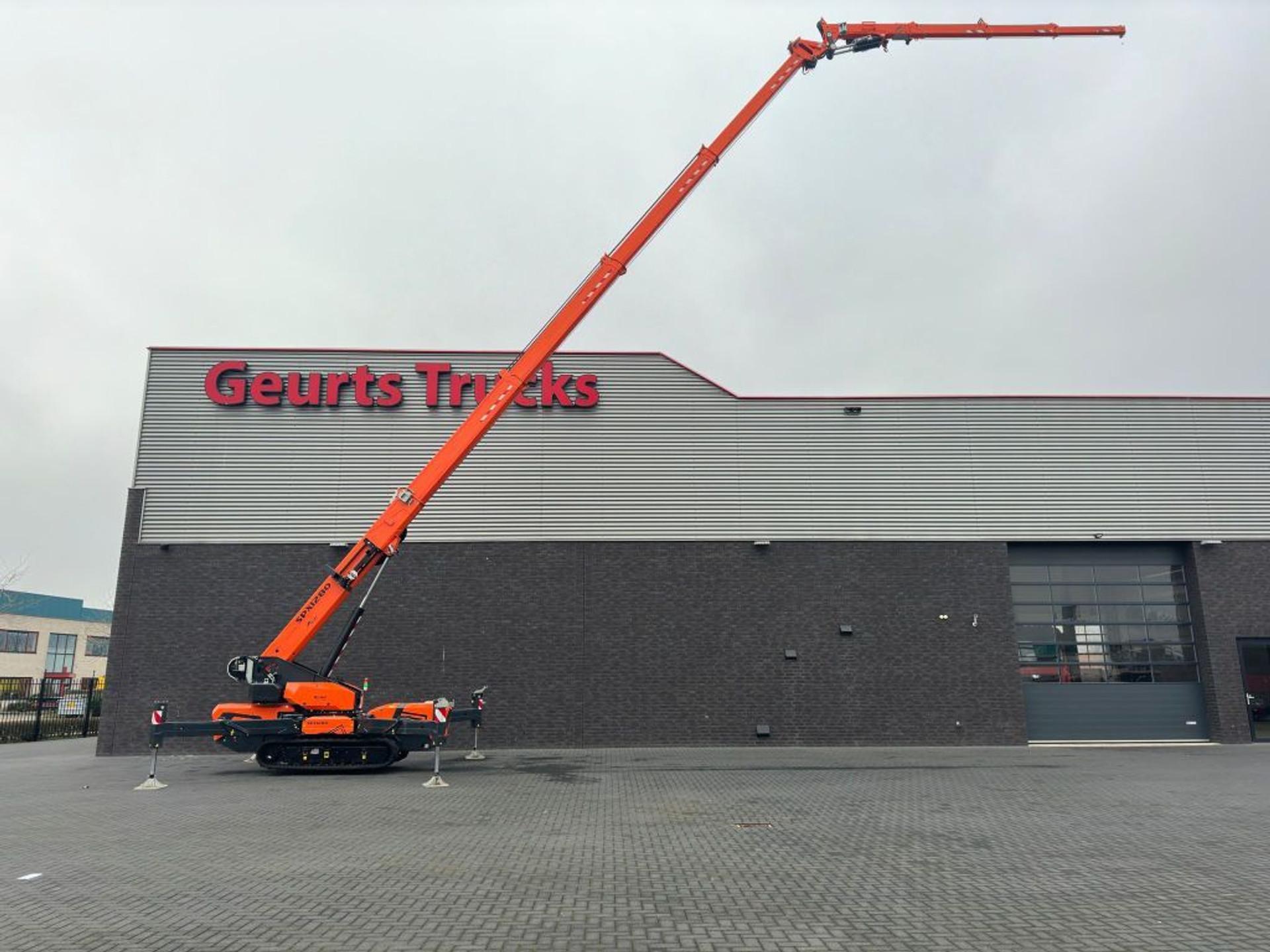 Foto 1 van Jekko SPX1280 + JIB 1502.3HL RUPS TELESCOOP KRAAN/RAUPENKRAN/TELESCOPIC CRAWLER CRANE