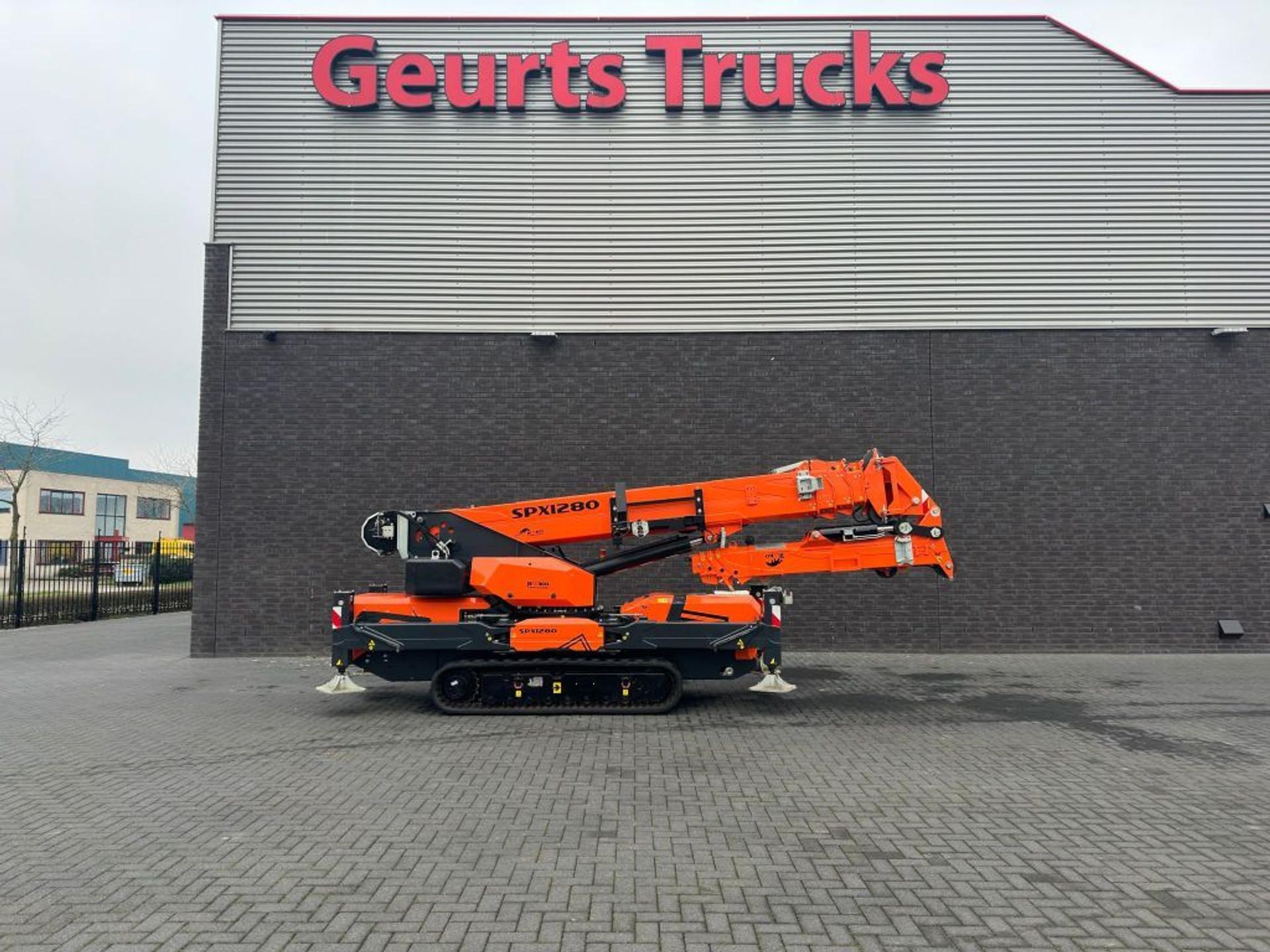 Foto 10 van Jekko SPX1280 + JIB 1502.3HL RUPS TELESCOOP KRAAN/RAUPENKRAN/TELESCOPIC CRAWLER CRANE
