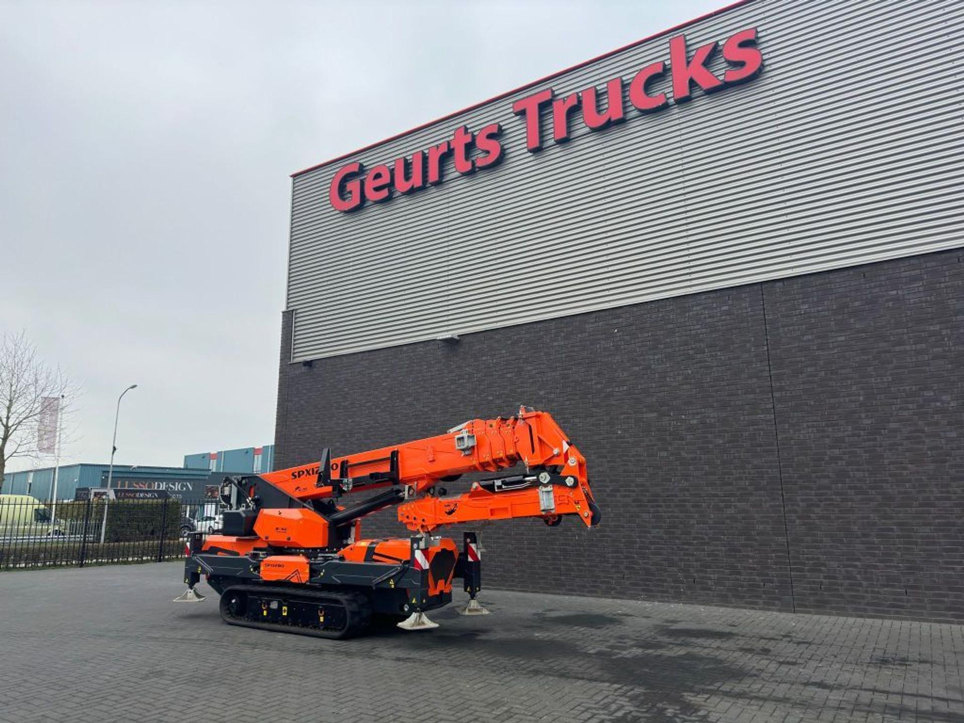 Foto 12 van Jekko SPX1280 + JIB 1502.3HL RUPS TELESCOOP KRAAN/RAUPENKRAN/TELESCOPIC CRAWLER CRANE