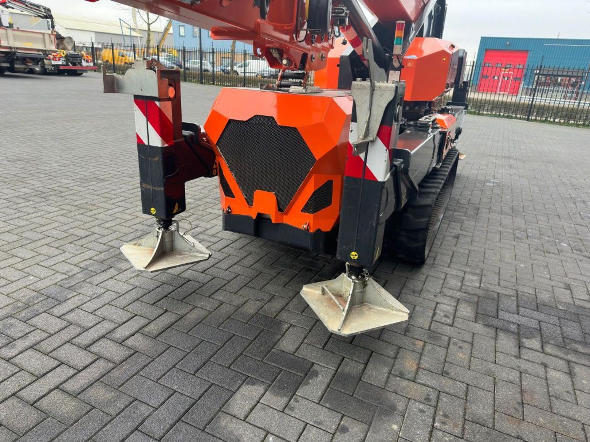 Foto 18 van Jekko SPX1280 + JIB 1502.3HL RUPS TELESCOOP KRAAN/RAUPENKRAN/TELESCOPIC CRAWLER CRANE