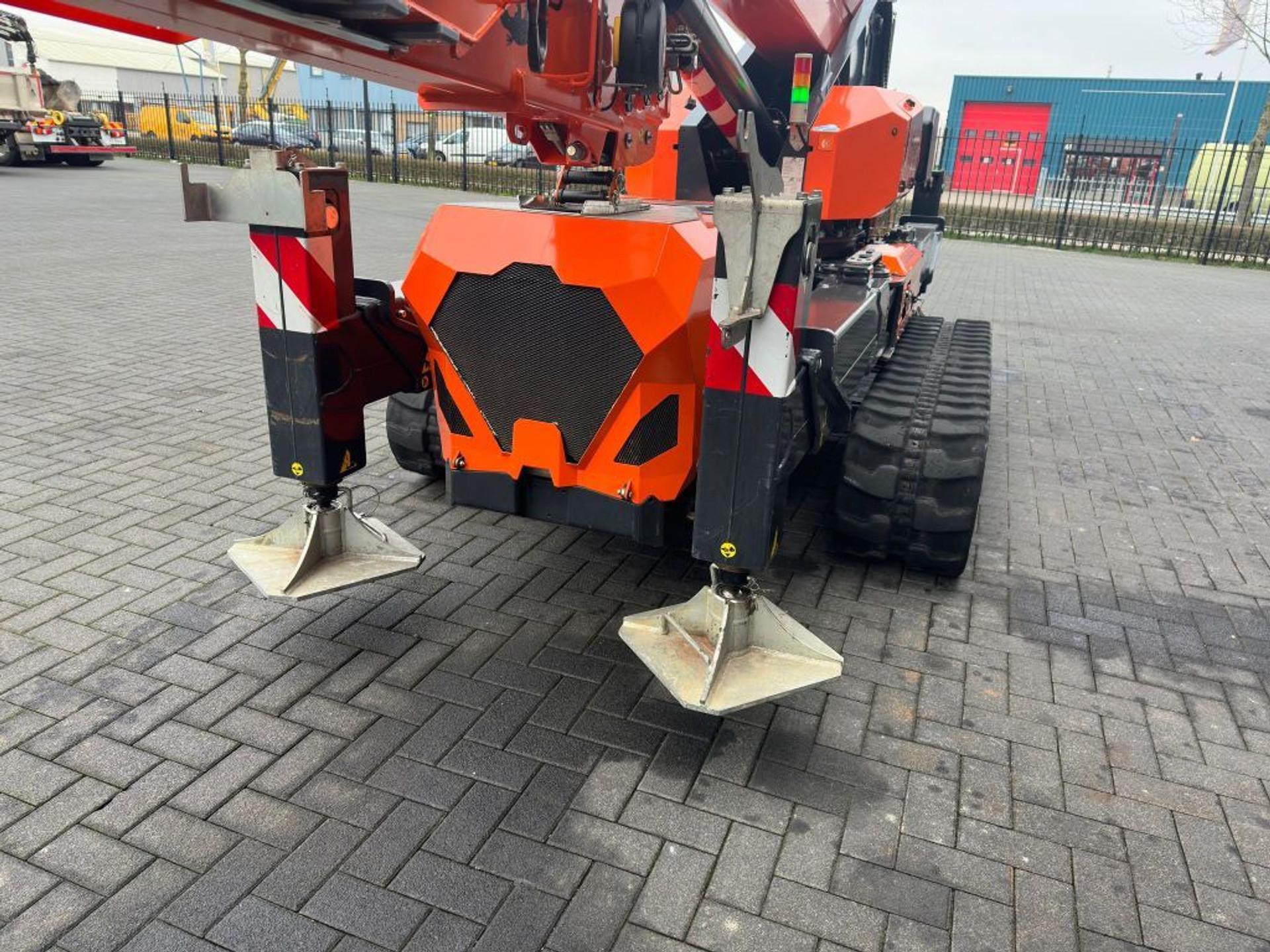 Foto 19 van Jekko SPX1280 + JIB 1502.3HL RUPS TELESCOOP KRAAN/RAUPENKRAN/TELESCOPIC CRAWLER CRANE