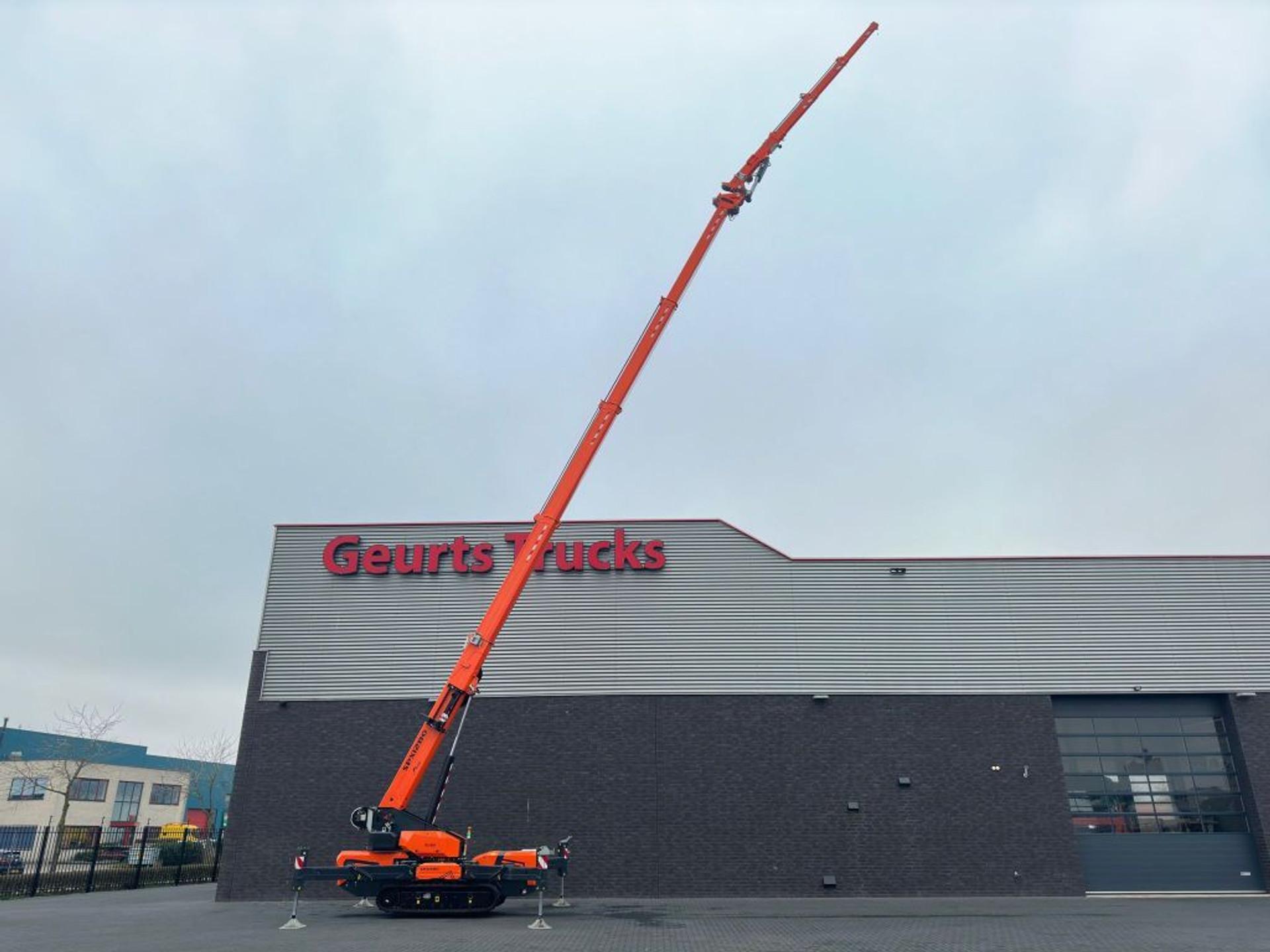 Foto 3 van Jekko SPX1280 + JIB 1502.3HL RUPS TELESCOOP KRAAN/RAUPENKRAN/TELESCOPIC CRAWLER CRANE