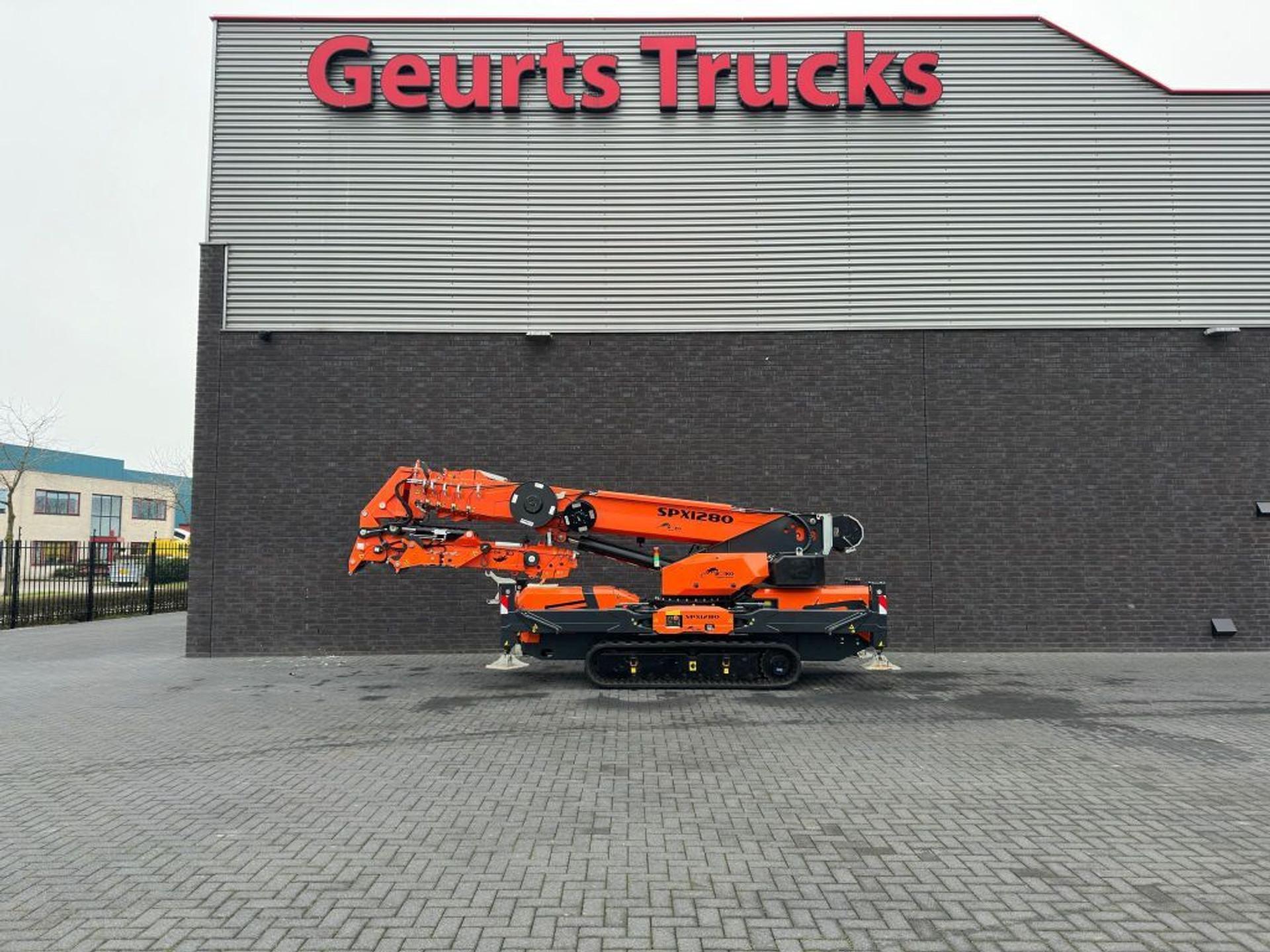 Foto 7 van Jekko SPX1280 + JIB 1502.3HL RUPS TELESCOOP KRAAN/RAUPENKRAN/TELESCOPIC CRAWLER CRANE