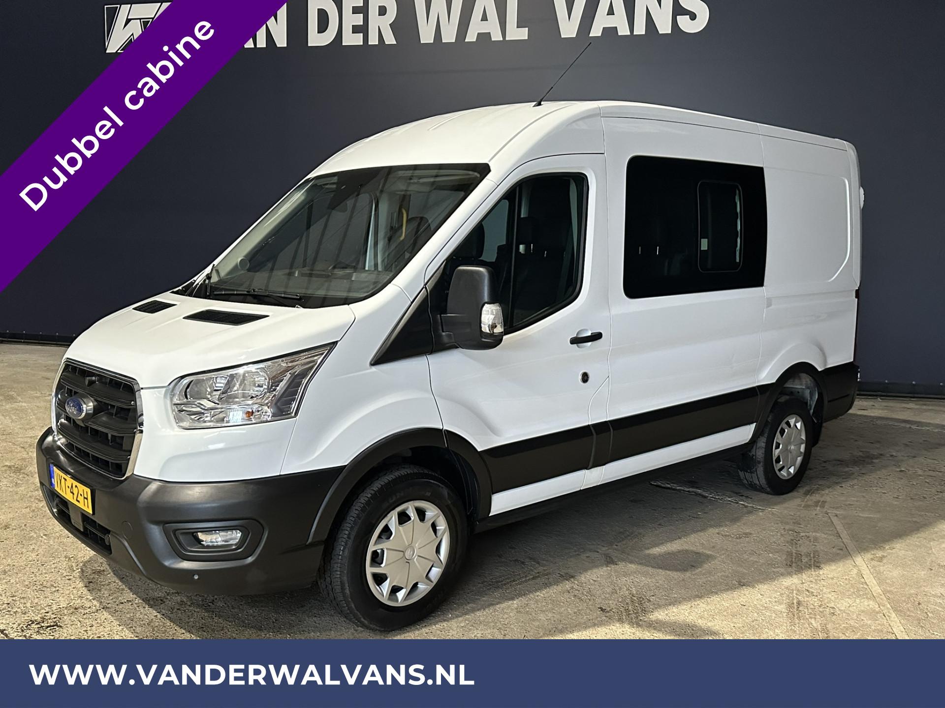 Foto 10 van Ford Transit 2.0TDCI 170pk 3500kg Trekhaak L2H2 Dubbele cabine Euro6 Airco | 6-Zits |