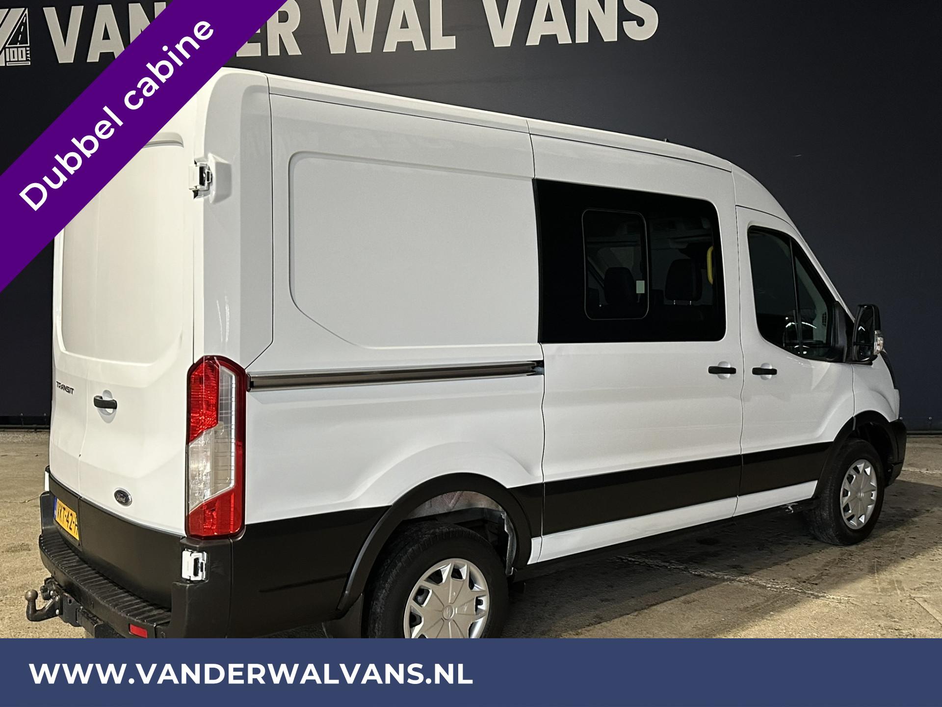 Foto 12 van Ford Transit 2.0TDCI 170pk 3500kg Trekhaak L2H2 Dubbele cabine Euro6 Airco | 6-Zits |