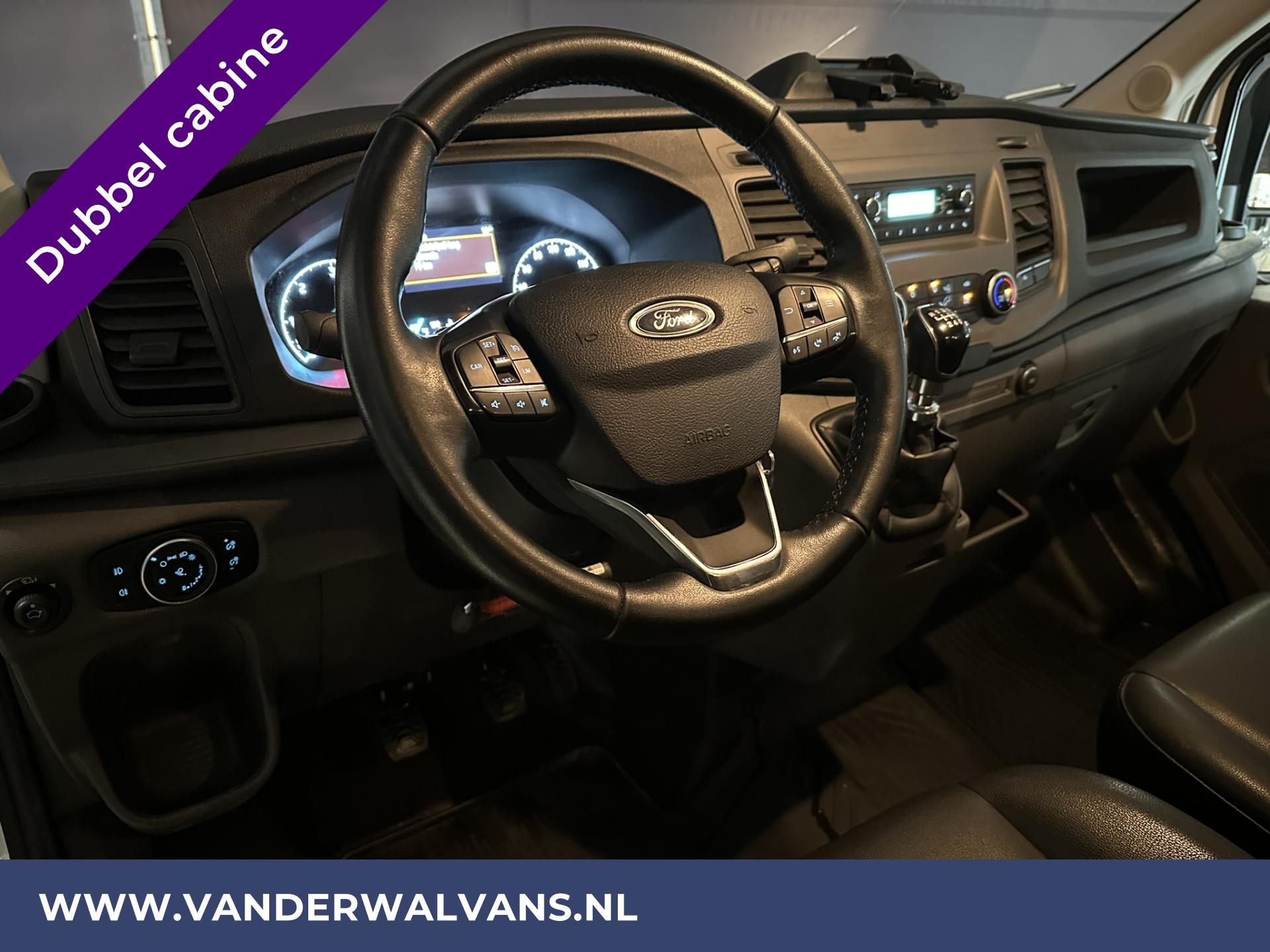 Foto 14 van Ford Transit 2.0TDCI 170pk 3500kg Trekhaak L2H2 Dubbele cabine Euro6 Airco | 6-Zits |