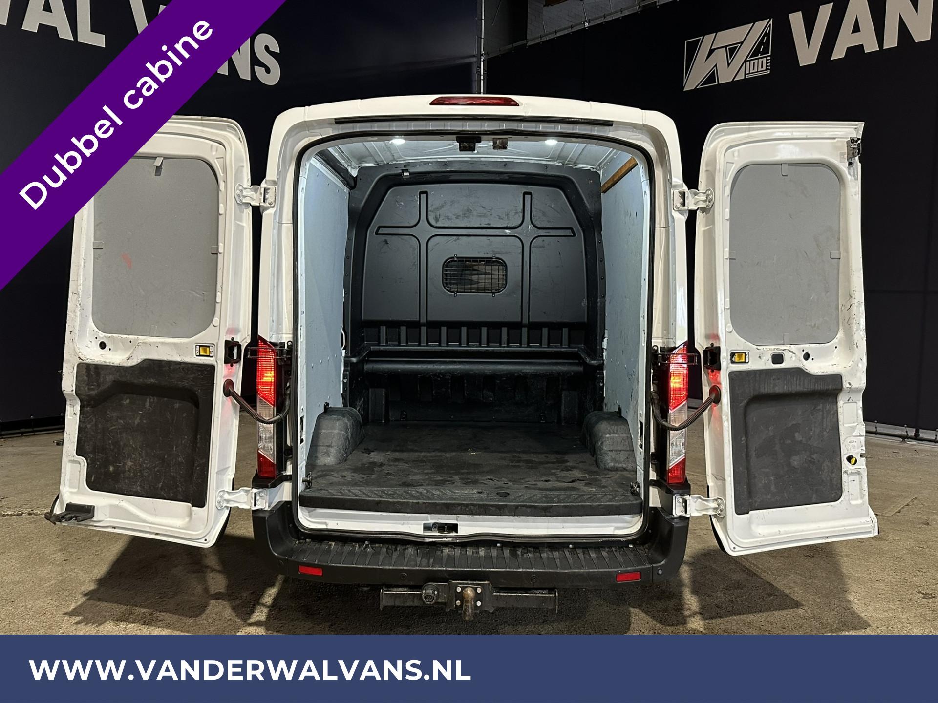 Foto 3 van Ford Transit 2.0TDCI 170pk 3500kg Trekhaak L2H2 Dubbele cabine Euro6 Airco | 6-Zits |