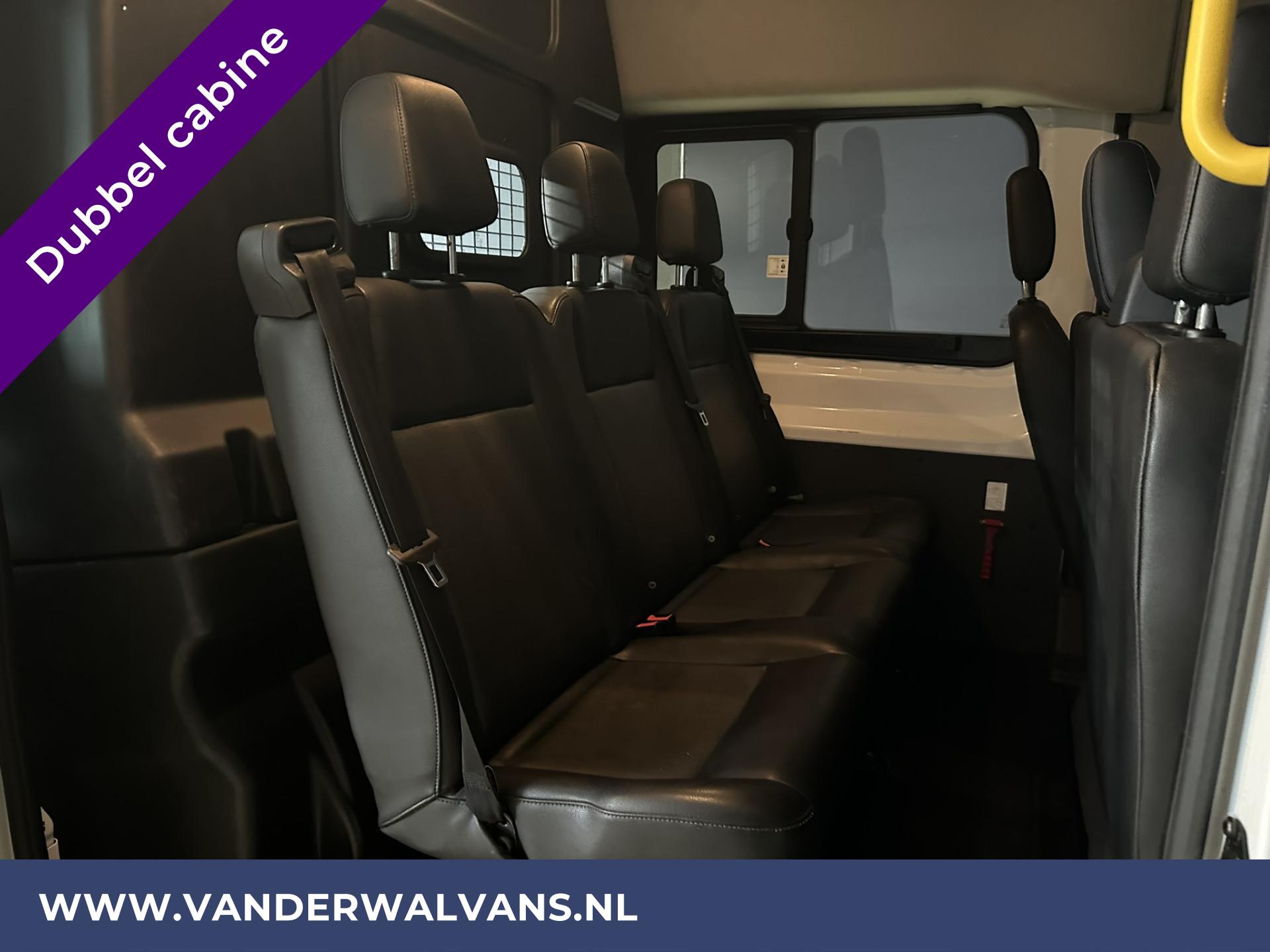 Foto 4 van Ford Transit 2.0TDCI 170pk 3500kg Trekhaak L2H2 Dubbele cabine Euro6 Airco | 6-Zits |