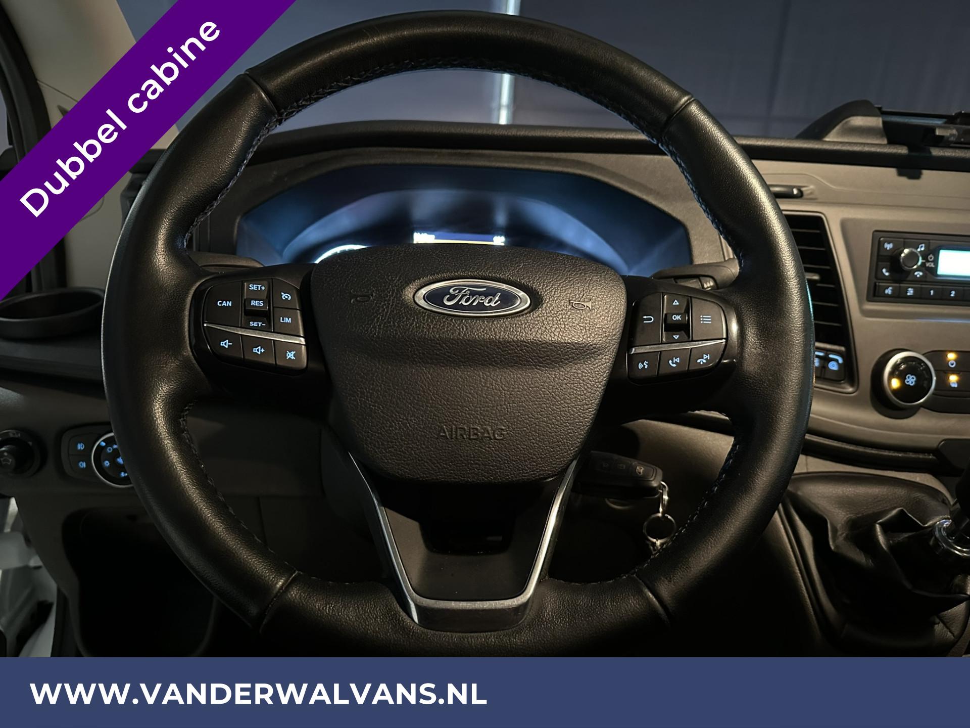 Foto 7 van Ford Transit 2.0TDCI 170pk 3500kg Trekhaak L2H2 Dubbele cabine Euro6 Airco | 6-Zits |