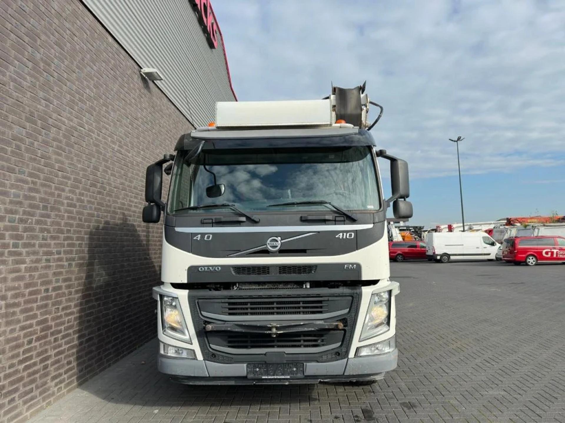 Foto 7 van Volvo FM 410 8X4 + STETTER 9 M3 MIXER/MISCHER + THEAM 15 M TRANSPORTBAND/BELT