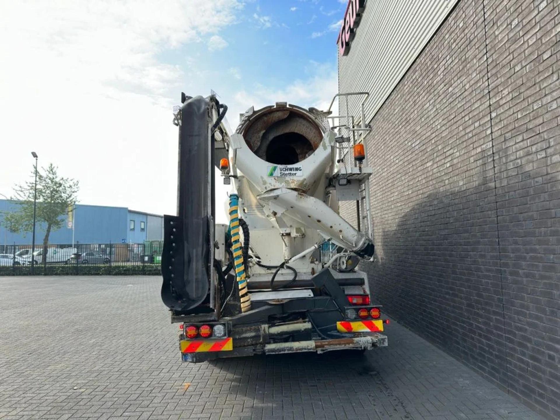 Foto 8 van Volvo FM 410 8X4 + STETTER 9 M3 MIXER/MISCHER + THEAM 15 M TRANSPORTBAND/BELT