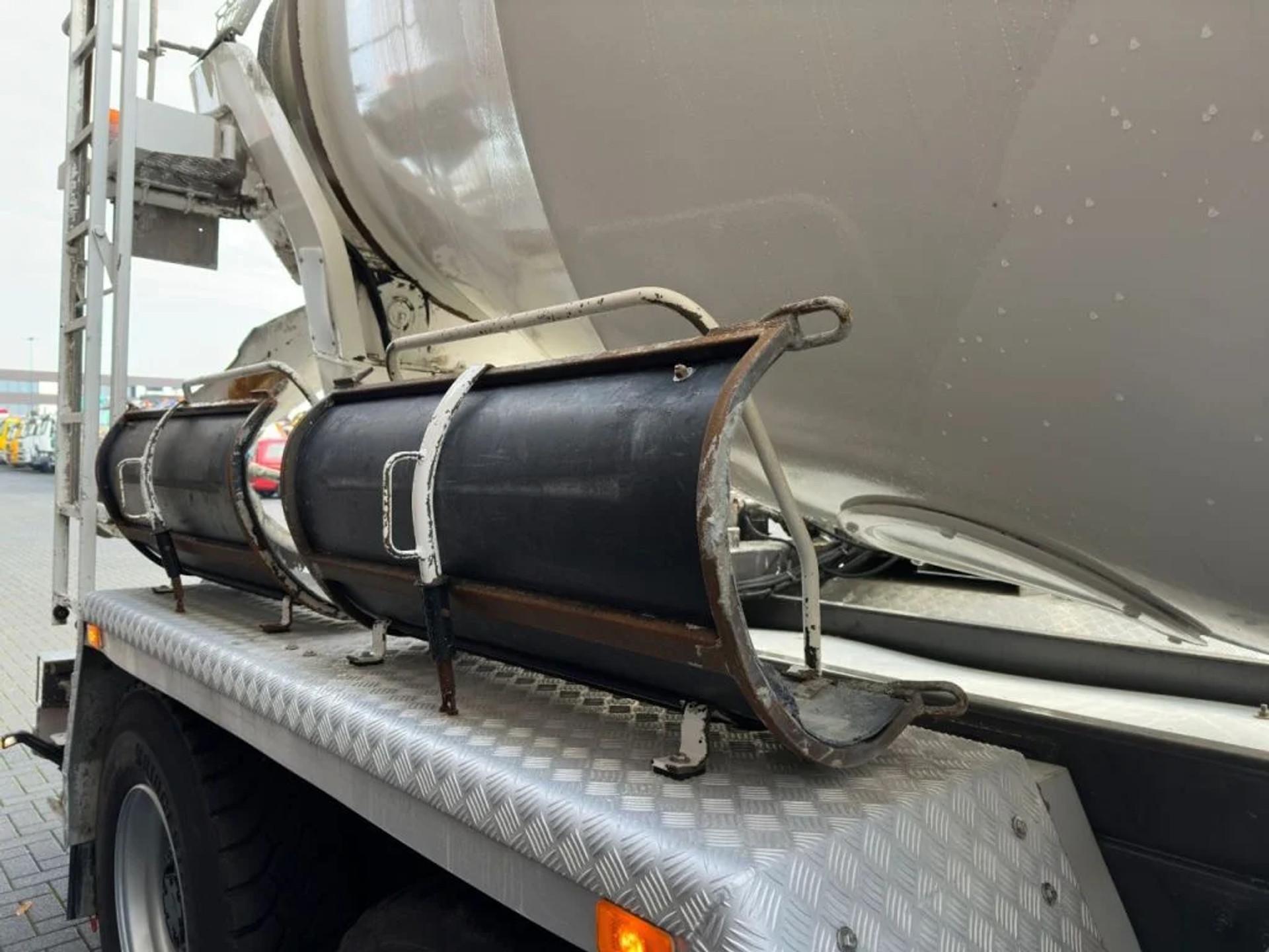 Foto 12 van Volvo FM 410 8X4 + STETTER 9 M3 MIXER/MISCHER + THEAM 15 M TRANSPORTBAND/BELT