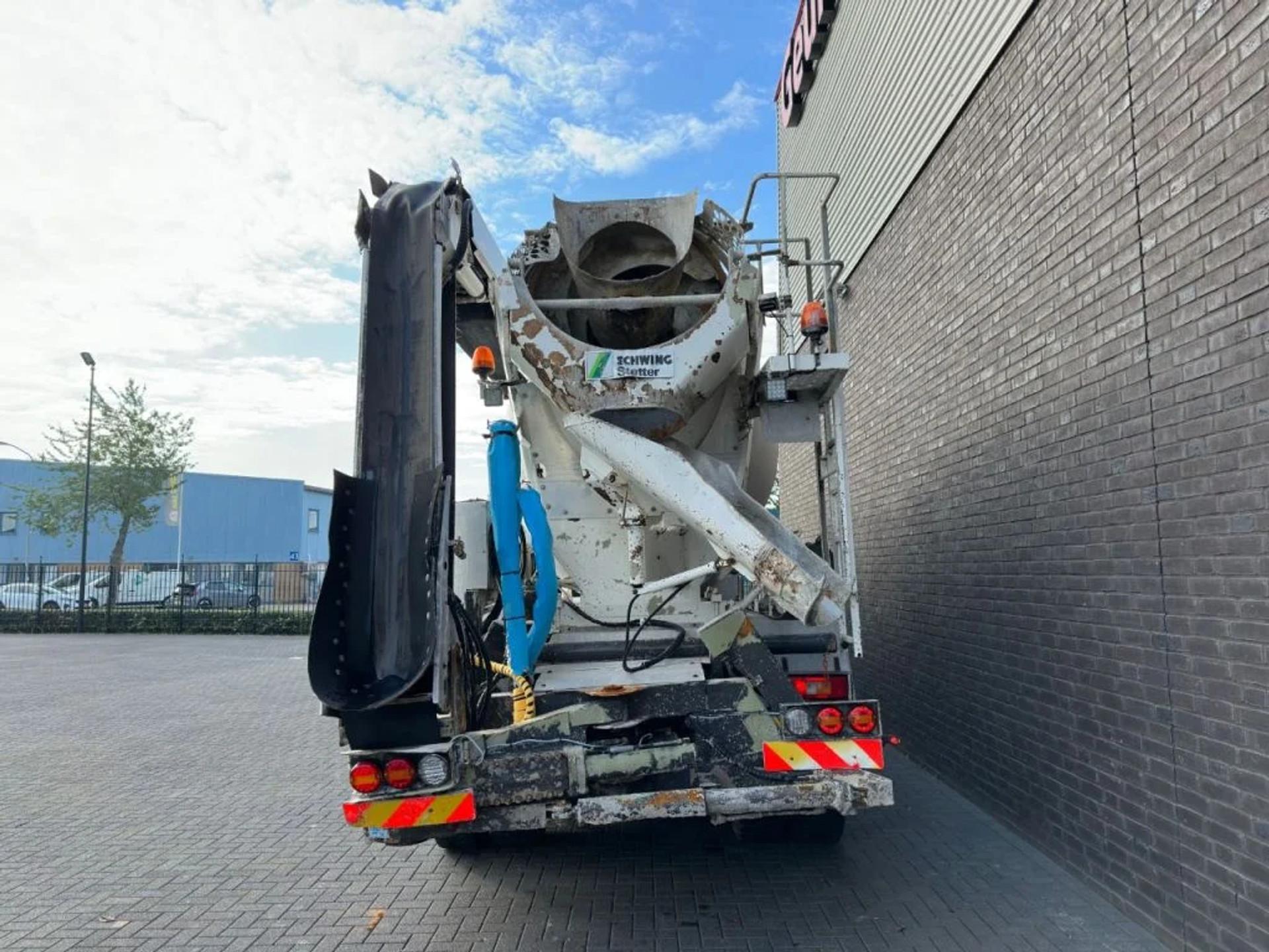 Foto 8 van Volvo FM 410 8X4 + STETTER 9 M3 MIXER/MISCHER + THEAM 15 M TRANSPORTBAND/BELT