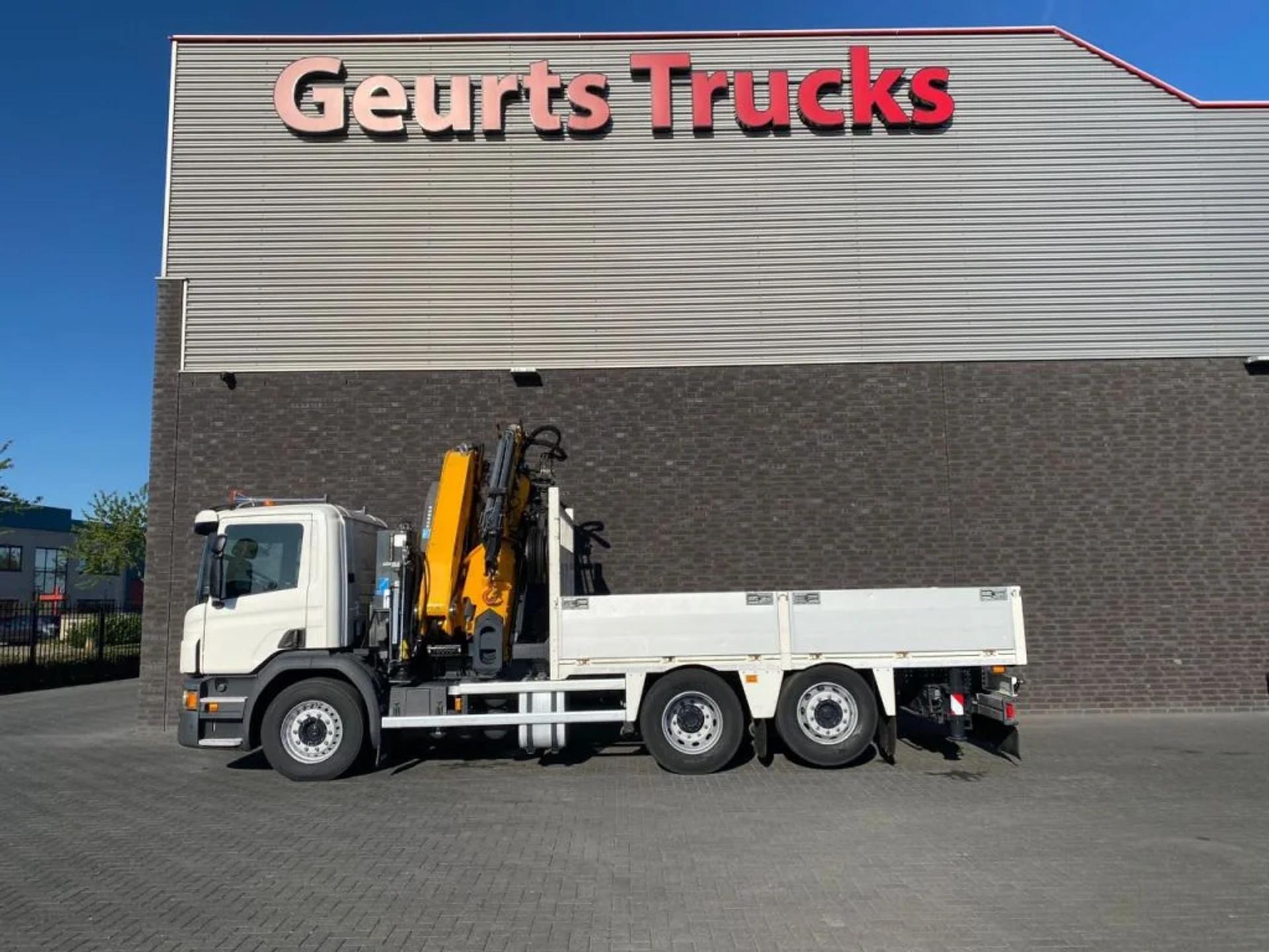 Foto 7 van Scania P250 6X2 + COPMA 510.7 + JIB J4 KRAAN/KRAN/CRANE/MONTAGEKRAN/DACHDECKERKRAN/DAKWERKEN/ROOF CRANE