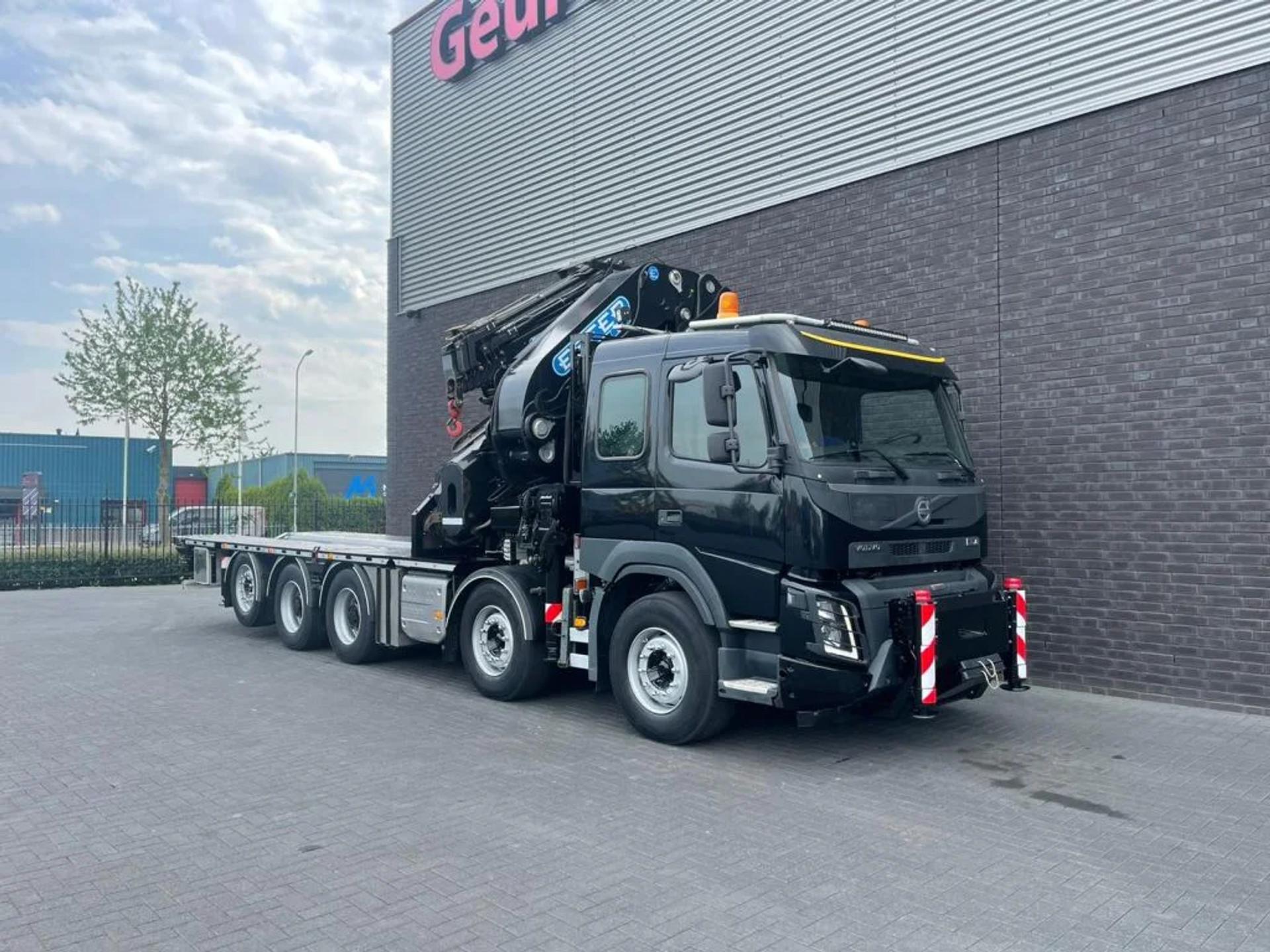 Foto 11 van Volvo FMX 540 10X4 + EFFER 1255/7S + JIB 6S HD KRAAN/KRAN/CRANE/GRUA