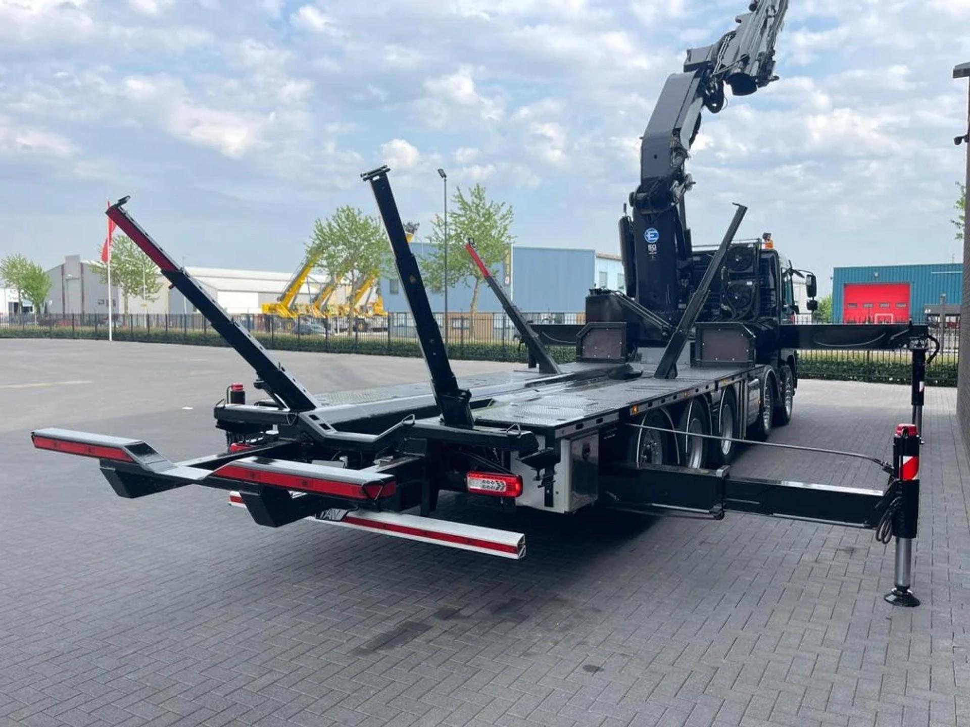 Foto 17 van Volvo FMX 540 10X4 + EFFER 1255/7S + JIB 6S HD KRAAN/KRAN/CRANE/GRUA