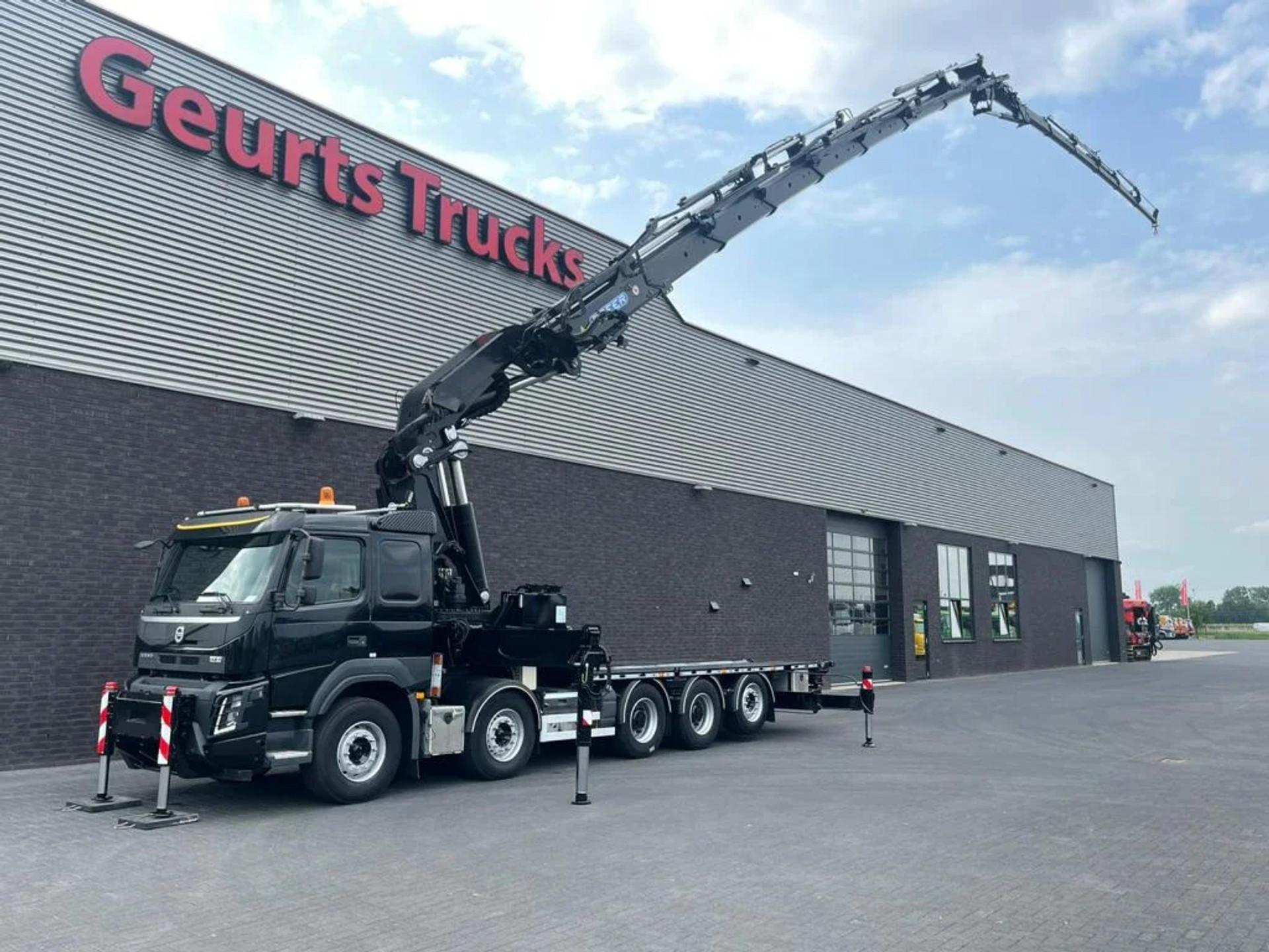Foto 2 van Volvo FMX 540 10X4 + EFFER 1255/7S + JIB 6S HD KRAAN/KRAN/CRANE/GRUA