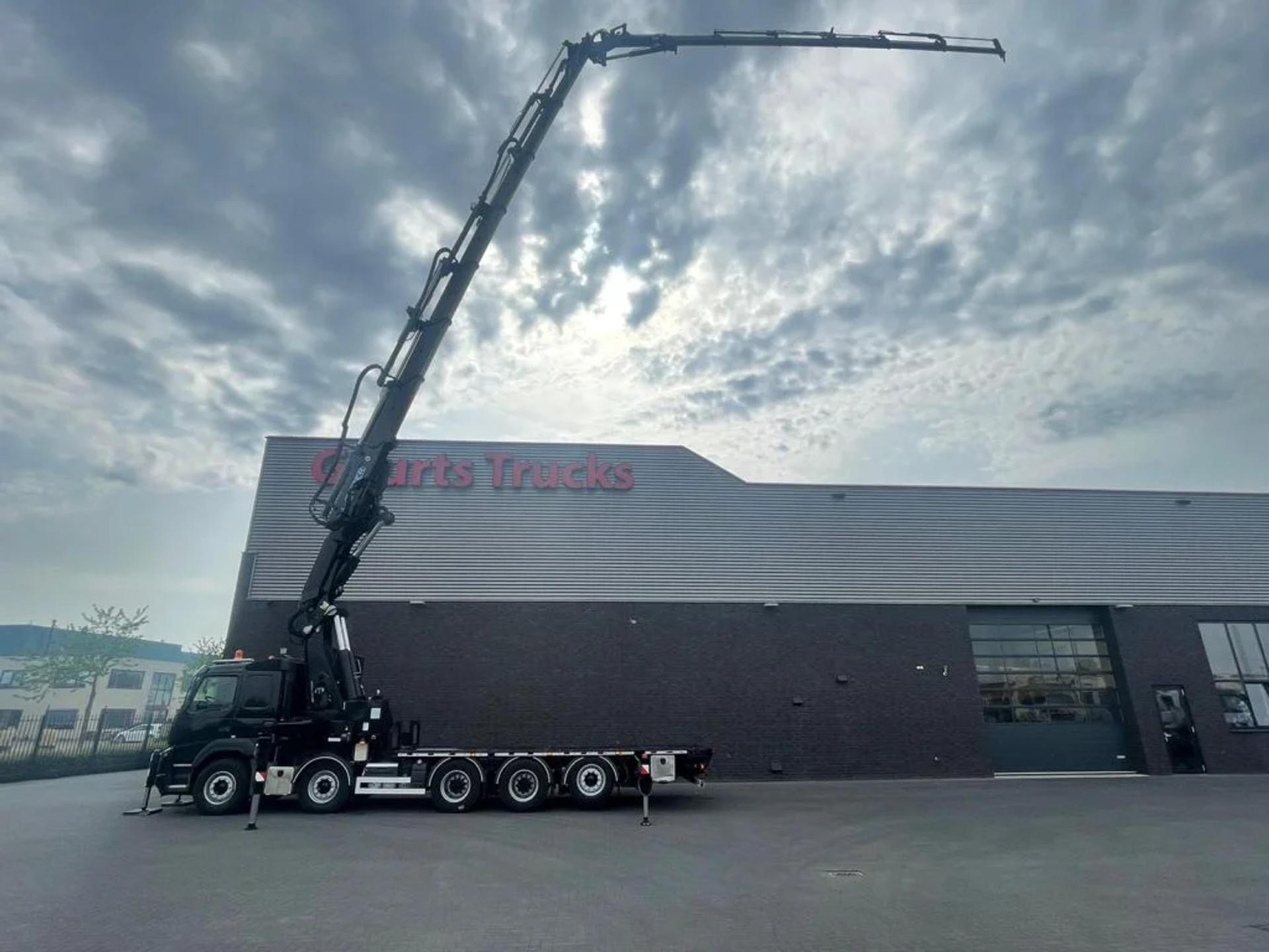 Foto 3 van Volvo FMX 540 10X4 + EFFER 1255/7S + JIB 6S HD KRAAN/KRAN/CRANE/GRUA