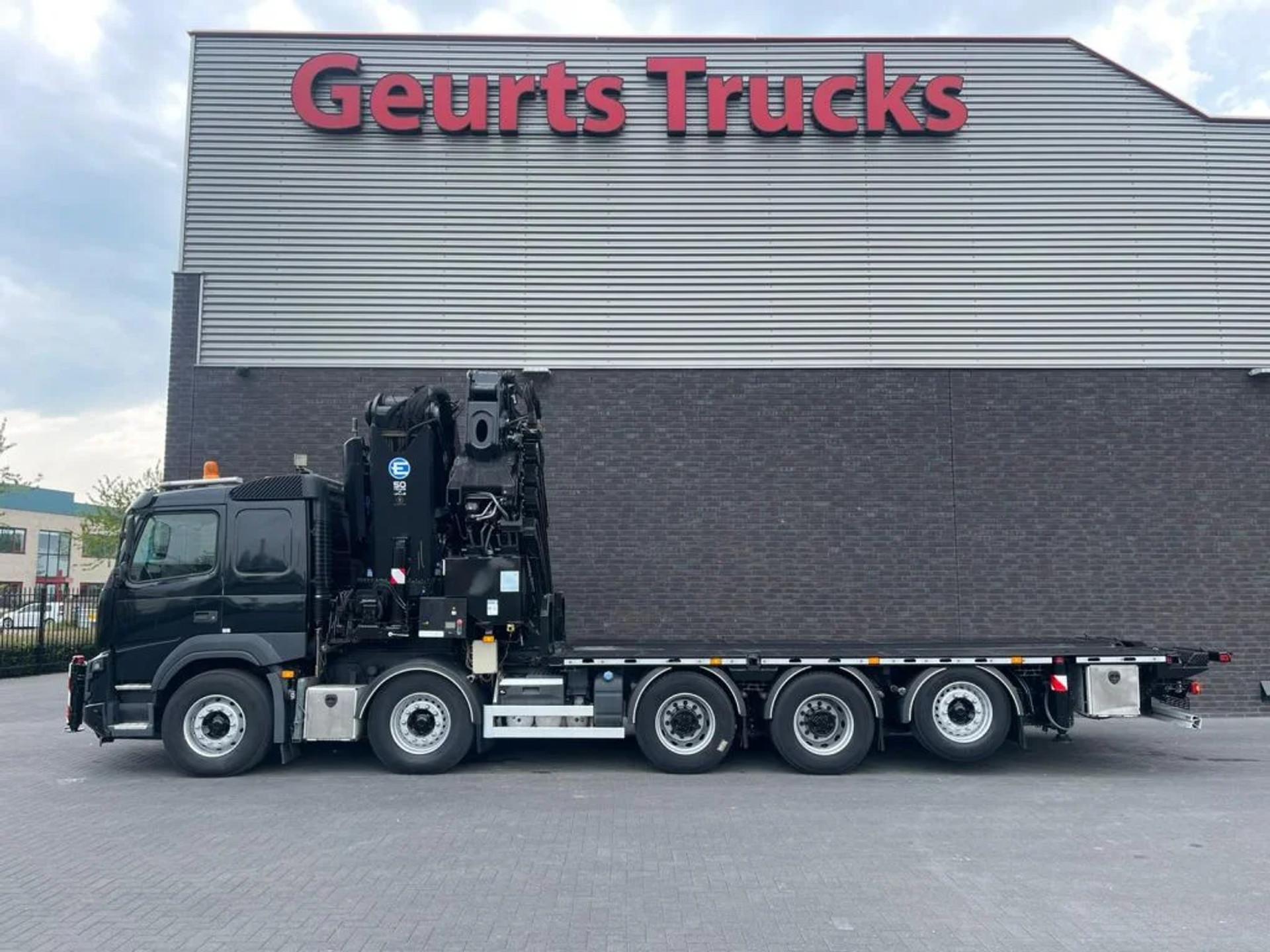 Foto 6 van Volvo FMX 540 10X4 + EFFER 1255/7S + JIB 6S HD KRAAN/KRAN/CRANE/GRUA