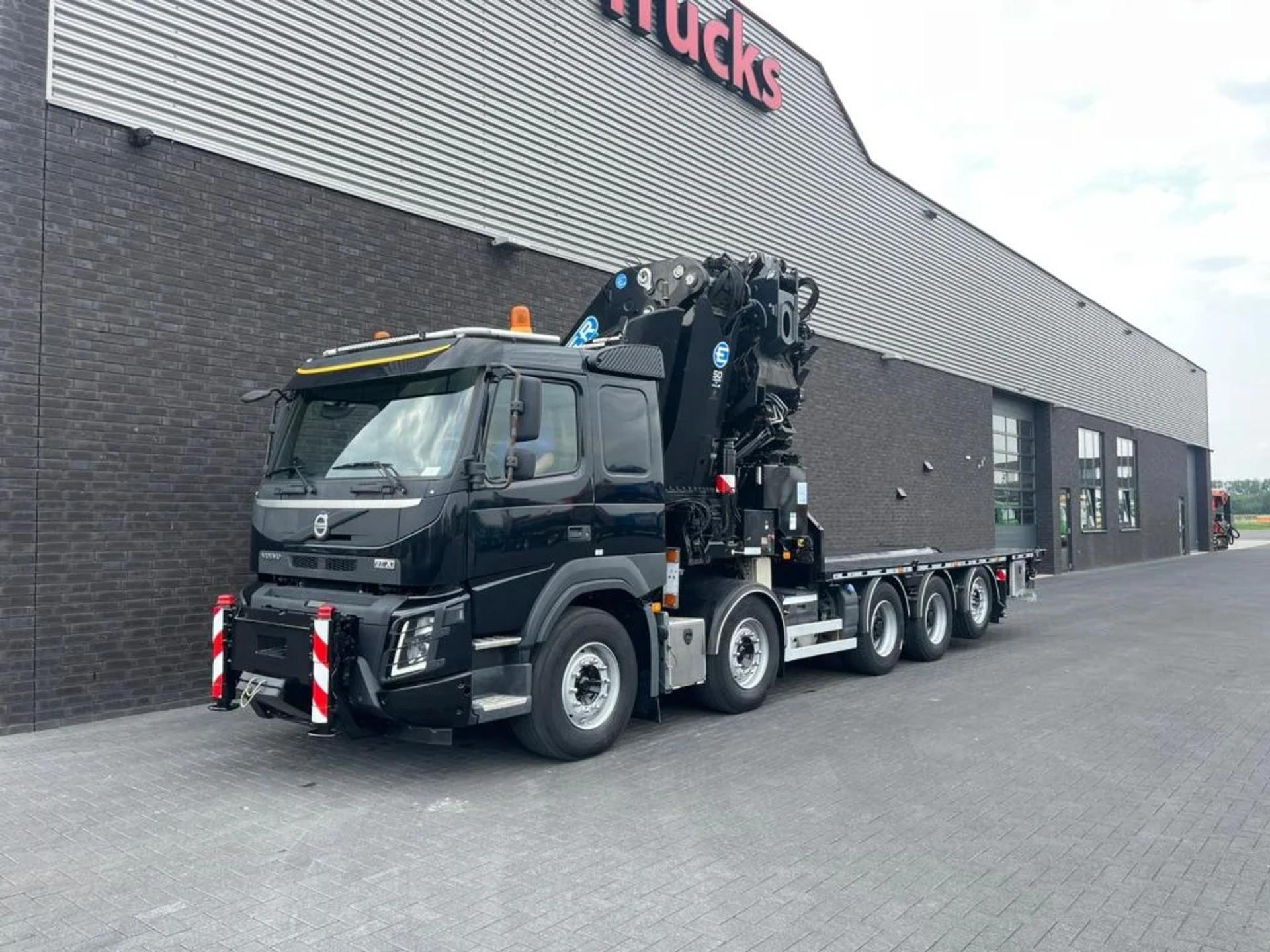 Foto 7 van Volvo FMX 540 10X4 + EFFER 1255/7S + JIB 6S HD KRAAN/KRAN/CRANE/GRUA