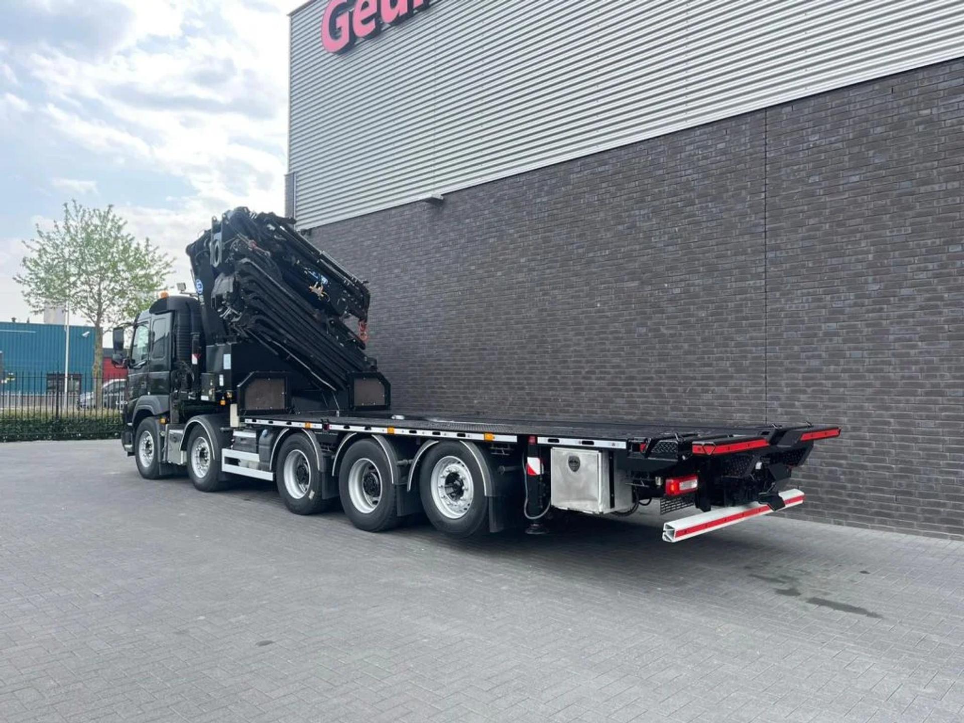 Foto 8 van Volvo FMX 540 10X4 + EFFER 1255/7S + JIB 6S HD KRAAN/KRAN/CRANE/GRUA