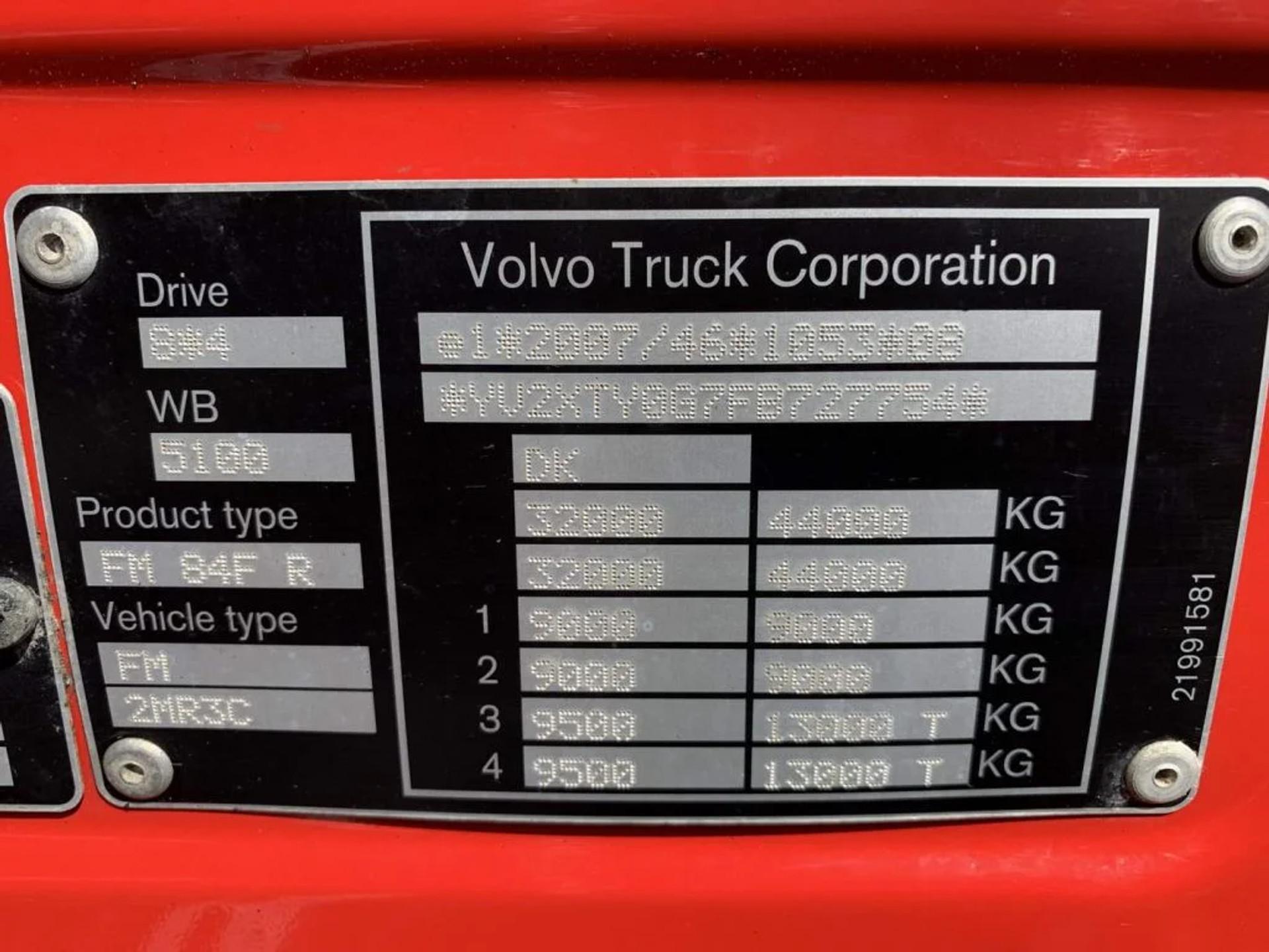 Foto 21 van Volvo FM 460 ERKIN WORLD POWER ER 2070 T-4.1 CRANE/KRAN/KRAAN/GRUA/MONTAGEKRAN