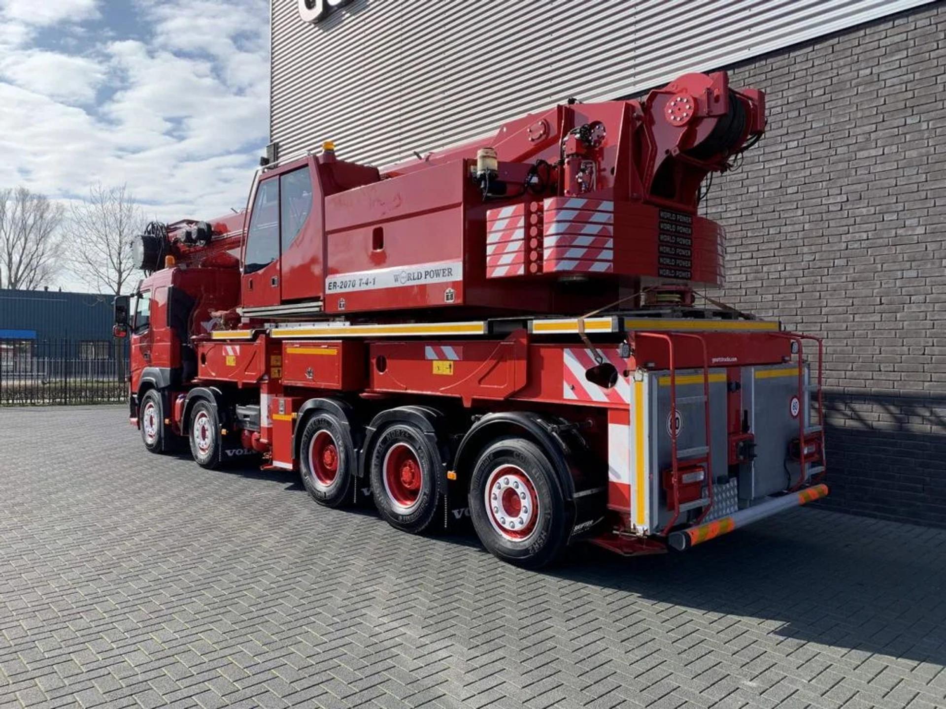 Foto 3 van Volvo FM 460 ERKIN WORLD POWER ER 2070 T-4.1 CRANE/KRAN/KRAAN/GRUA/MONTAGEKRAN