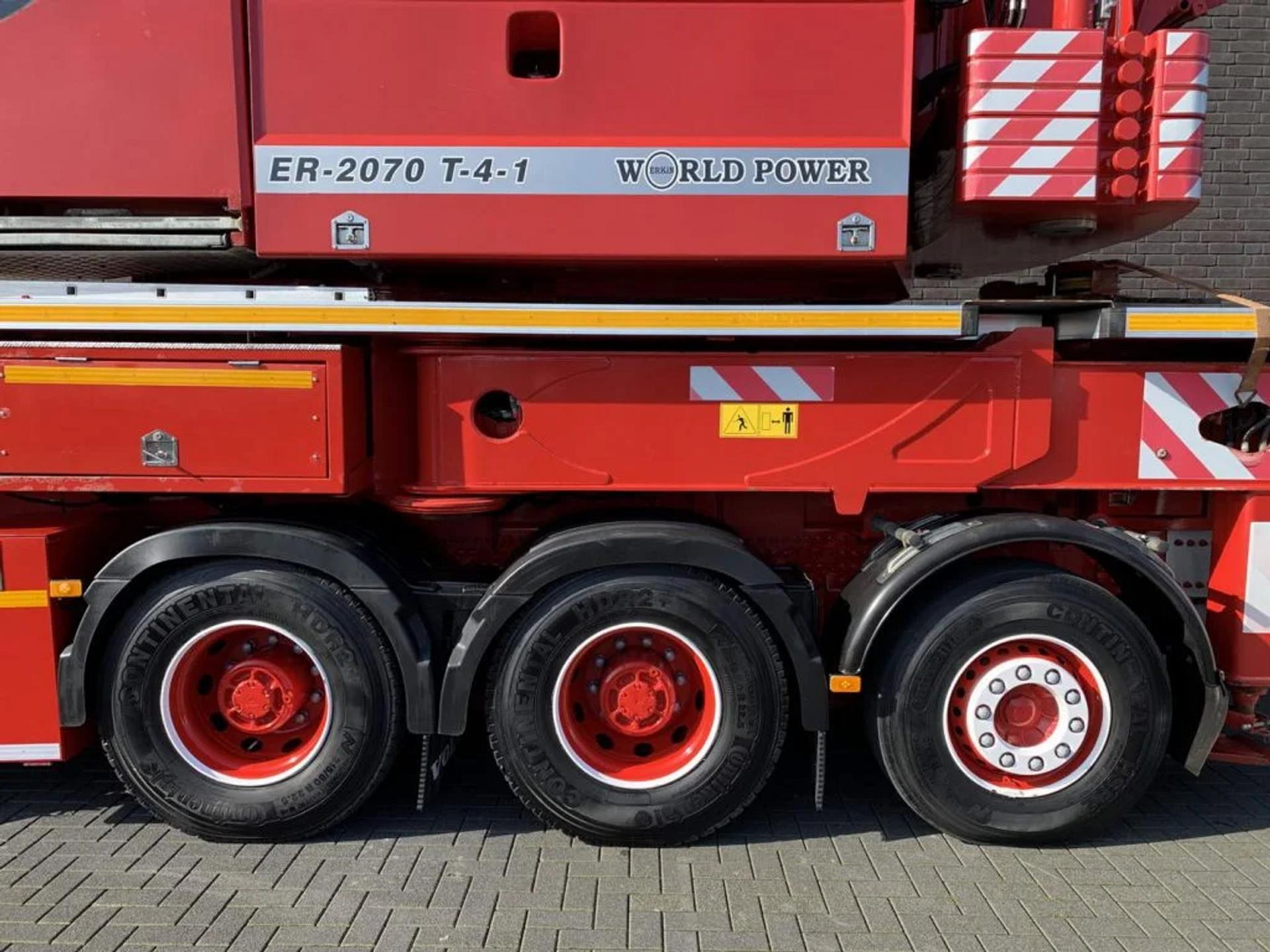 Foto 8 van Volvo FM 460 ERKIN WORLD POWER ER 2070 T-4.1 CRANE/KRAN/KRAAN/GRUA/MONTAGEKRAN
