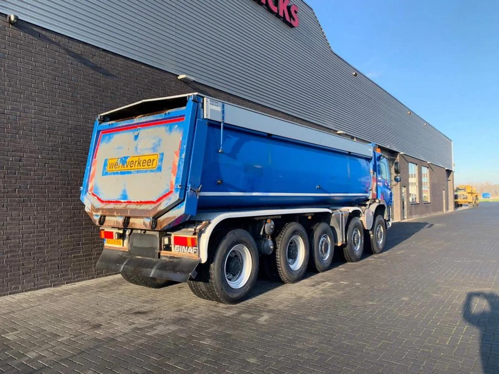 Foto 5 van Ginaf X 5450 S 10X8 KIPPER/TIPPER