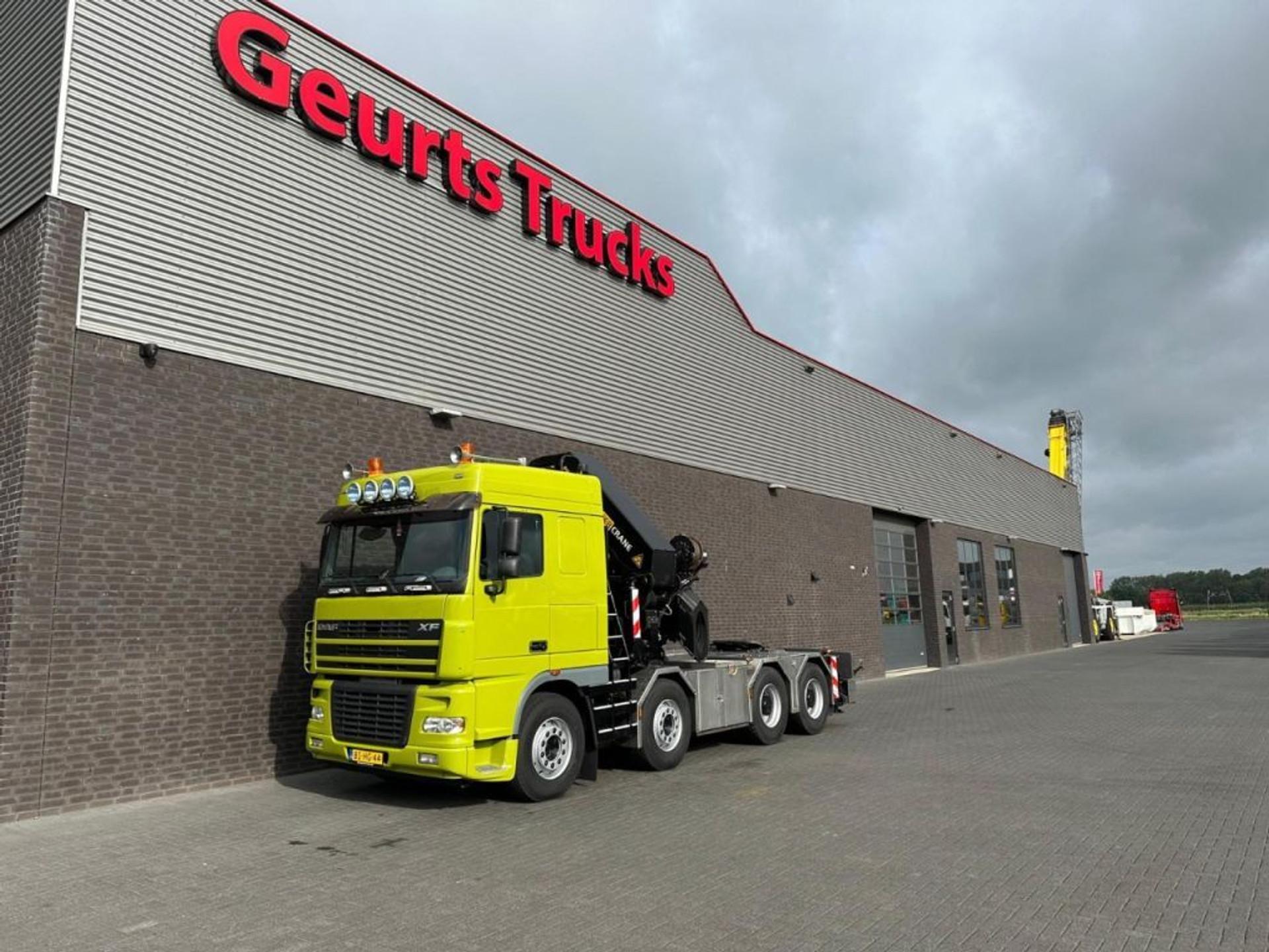 Foto 10 van DAF XF 430 8X4 TREKKER-BAKWAGEN COMBI + PALFINGER PK 100002 H KRAAN/KRAN/CRANE/GRUA