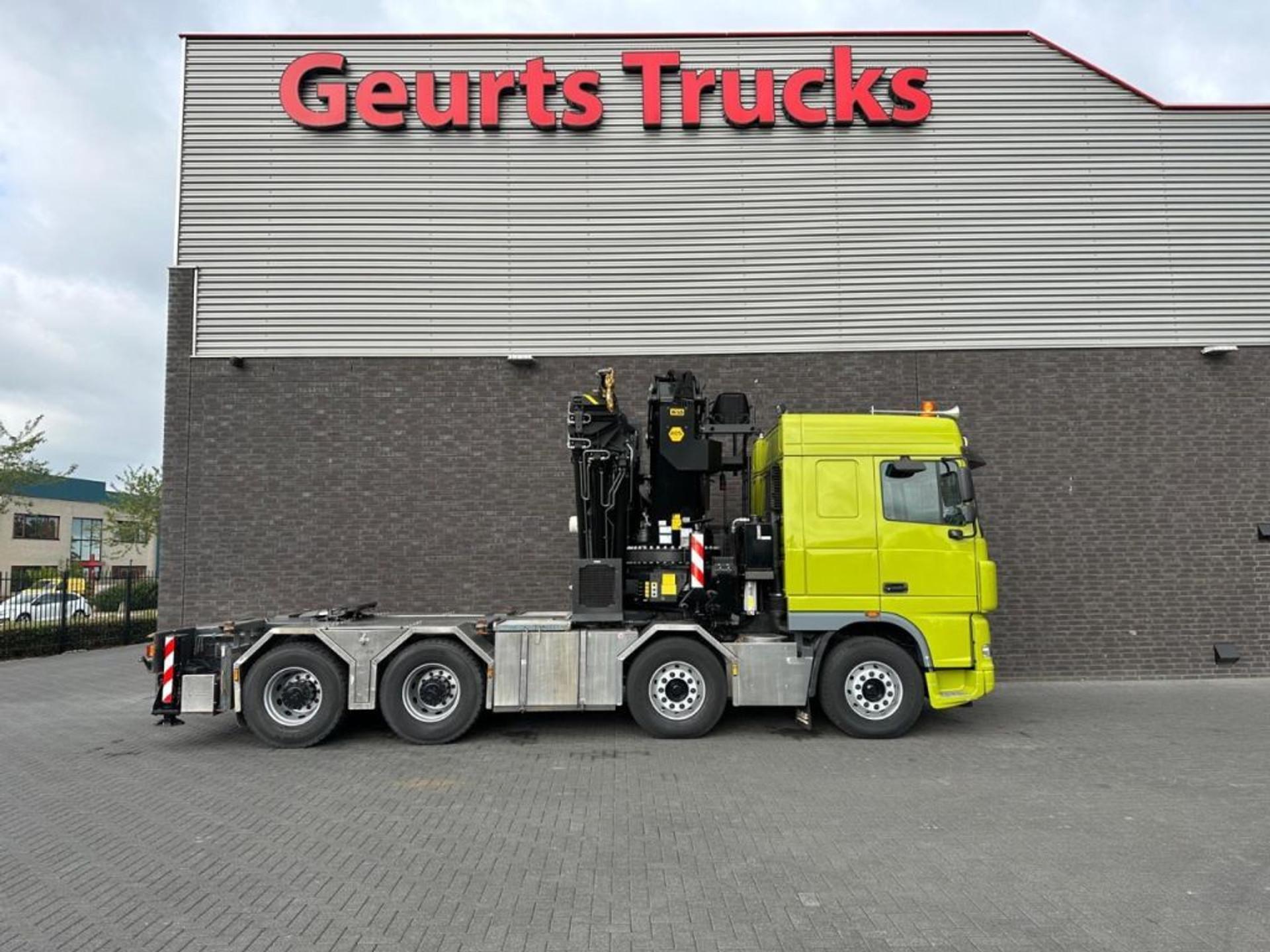 Foto 12 van DAF XF 430 8X4 TREKKER-BAKWAGEN COMBI + PALFINGER PK 100002 H KRAAN/KRAN/CRANE/GRUA