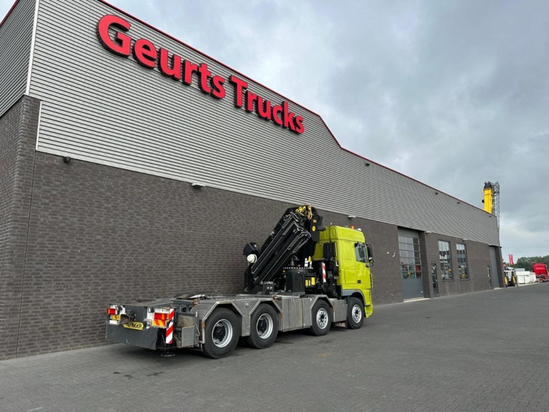 Foto 13 van DAF XF 430 8X4 TREKKER-BAKWAGEN COMBI + PALFINGER PK 100002 H KRAAN/KRAN/CRANE/GRUA