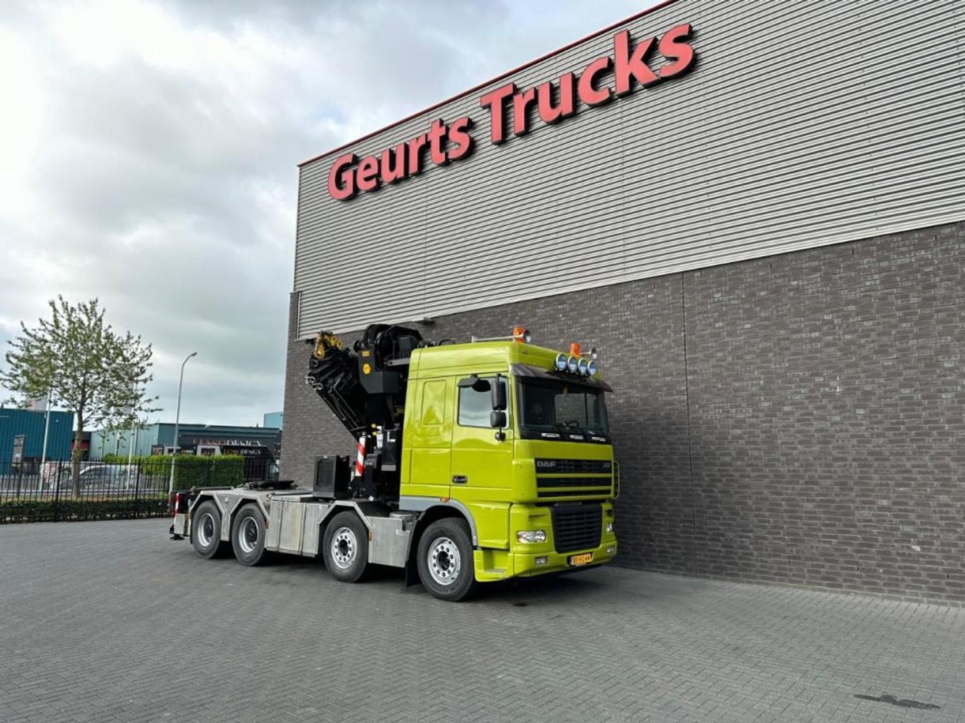 Foto 14 van DAF XF 430 8X4 TREKKER-BAKWAGEN COMBI + PALFINGER PK 100002 H KRAAN/KRAN/CRANE/GRUA
