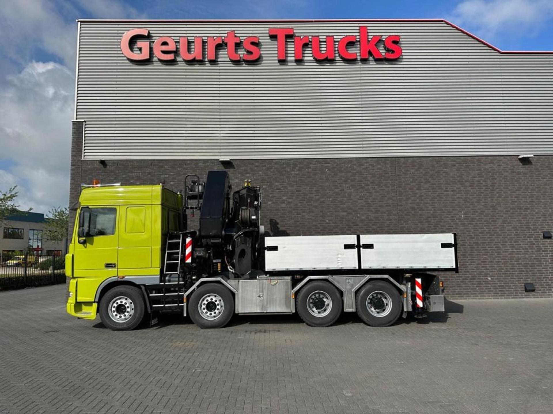 Foto 7 van DAF XF 430 8X4 TREKKER-BAKWAGEN COMBI + PALFINGER PK 100002 H KRAAN/KRAN/CRANE/GRUA