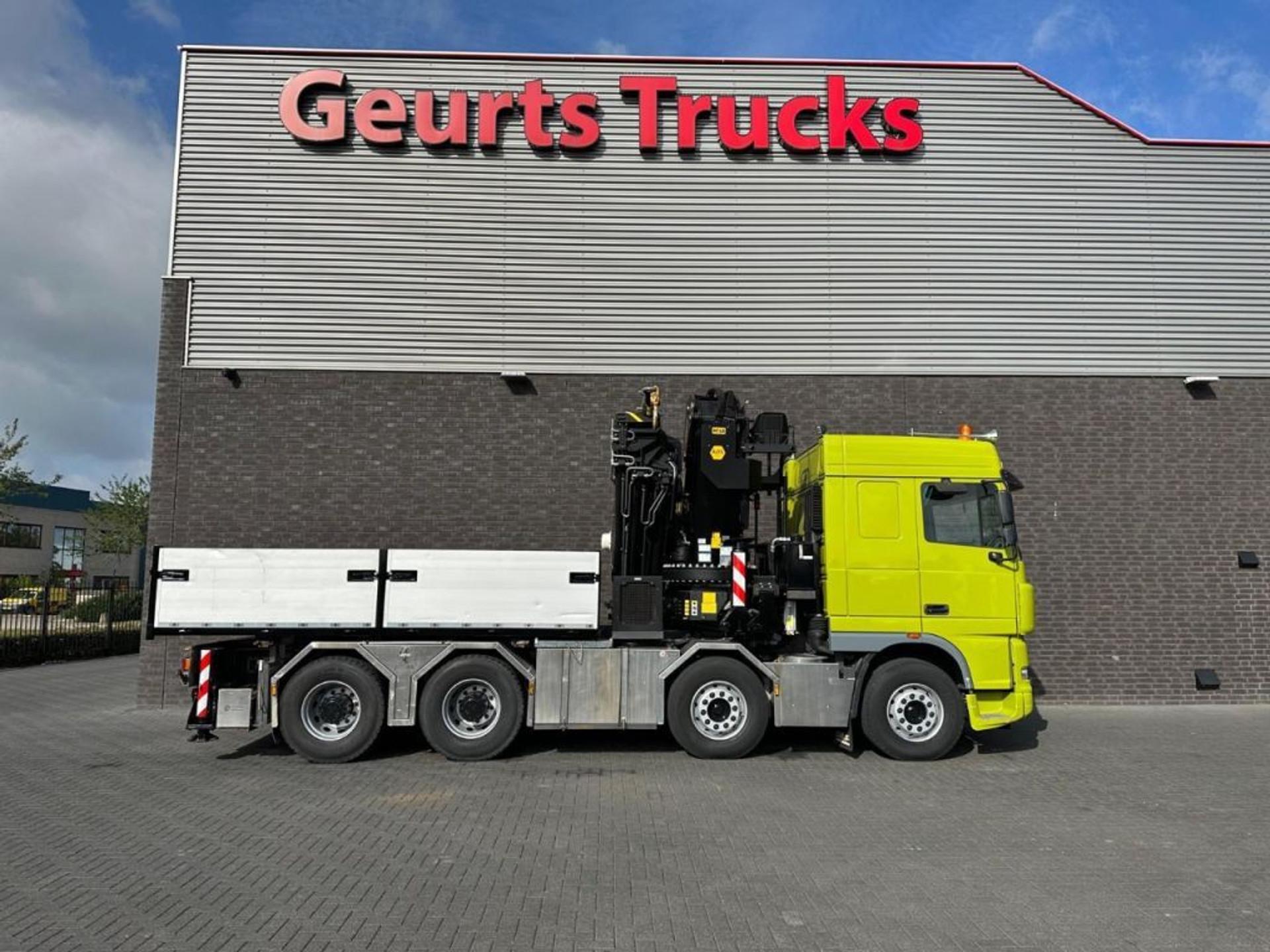 Foto 8 van DAF XF 430 8X4 TREKKER-BAKWAGEN COMBI + PALFINGER PK 100002 H KRAAN/KRAN/CRANE/GRUA