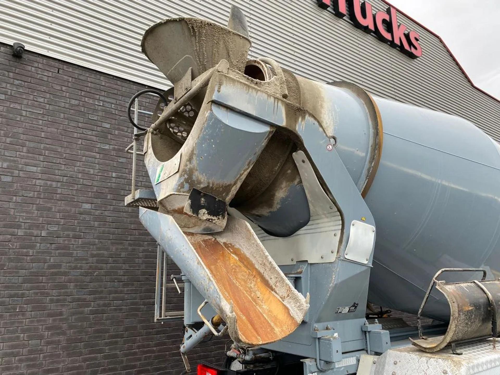 Foto 13 van Scania P410 8X4 9 M3 CONCRETE MIXER/MISCHER/MIXER