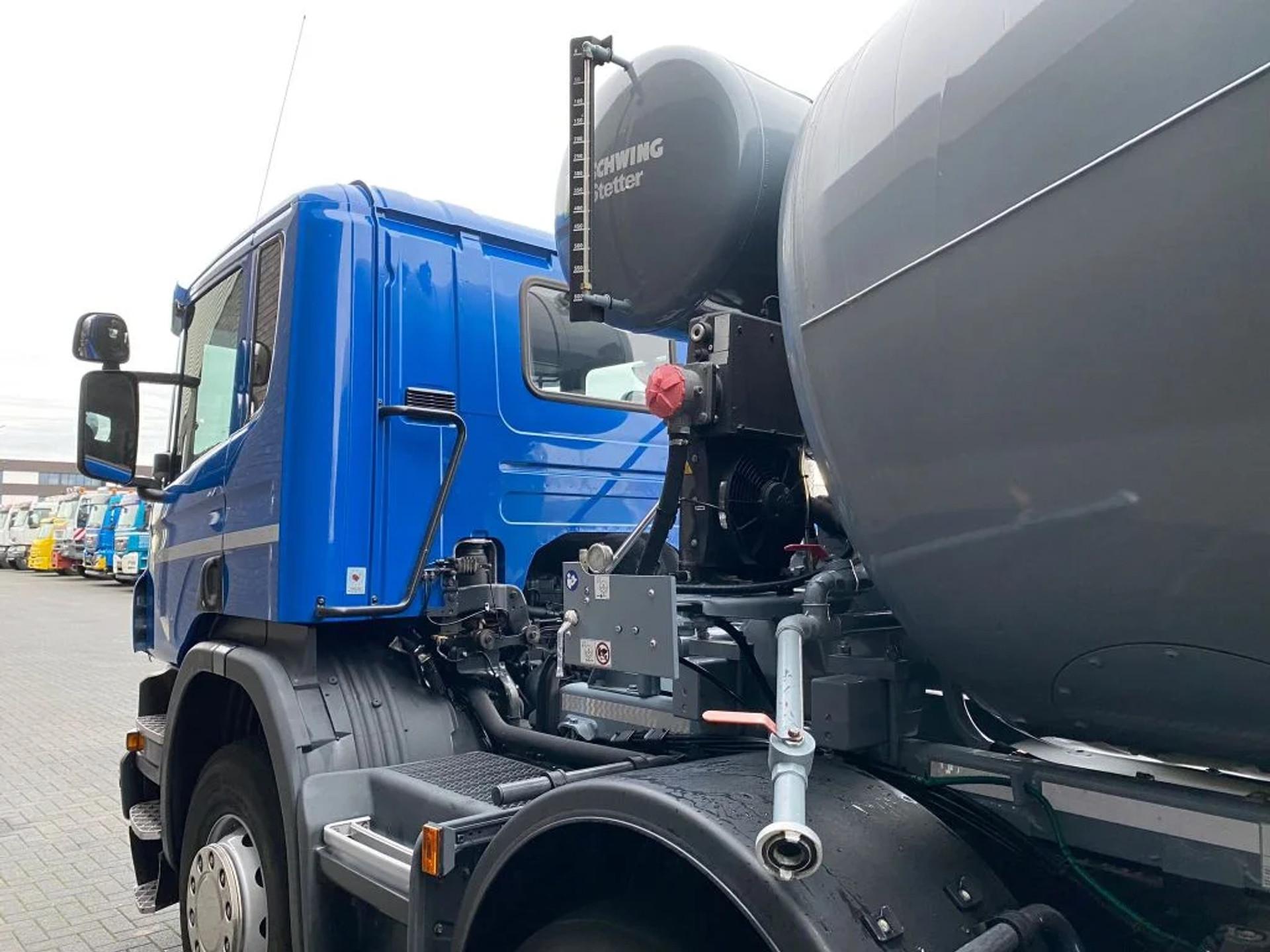 Foto 16 van Scania P410 8X4 9 M3 CONCRETE MIXER/MISCHER/MIXER