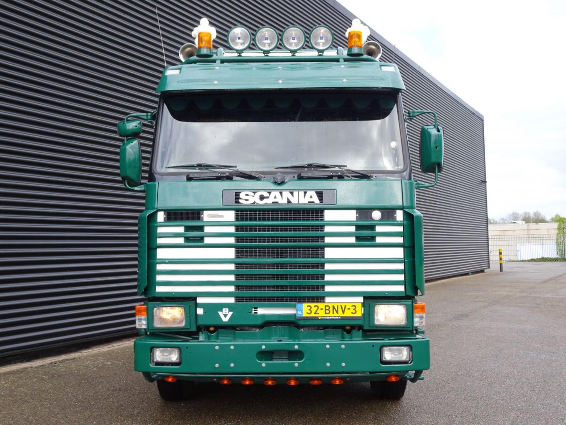 Foto 4 van Scania 143.450 / TOPLINE / V8 / HYDRAULIC / MANUAL