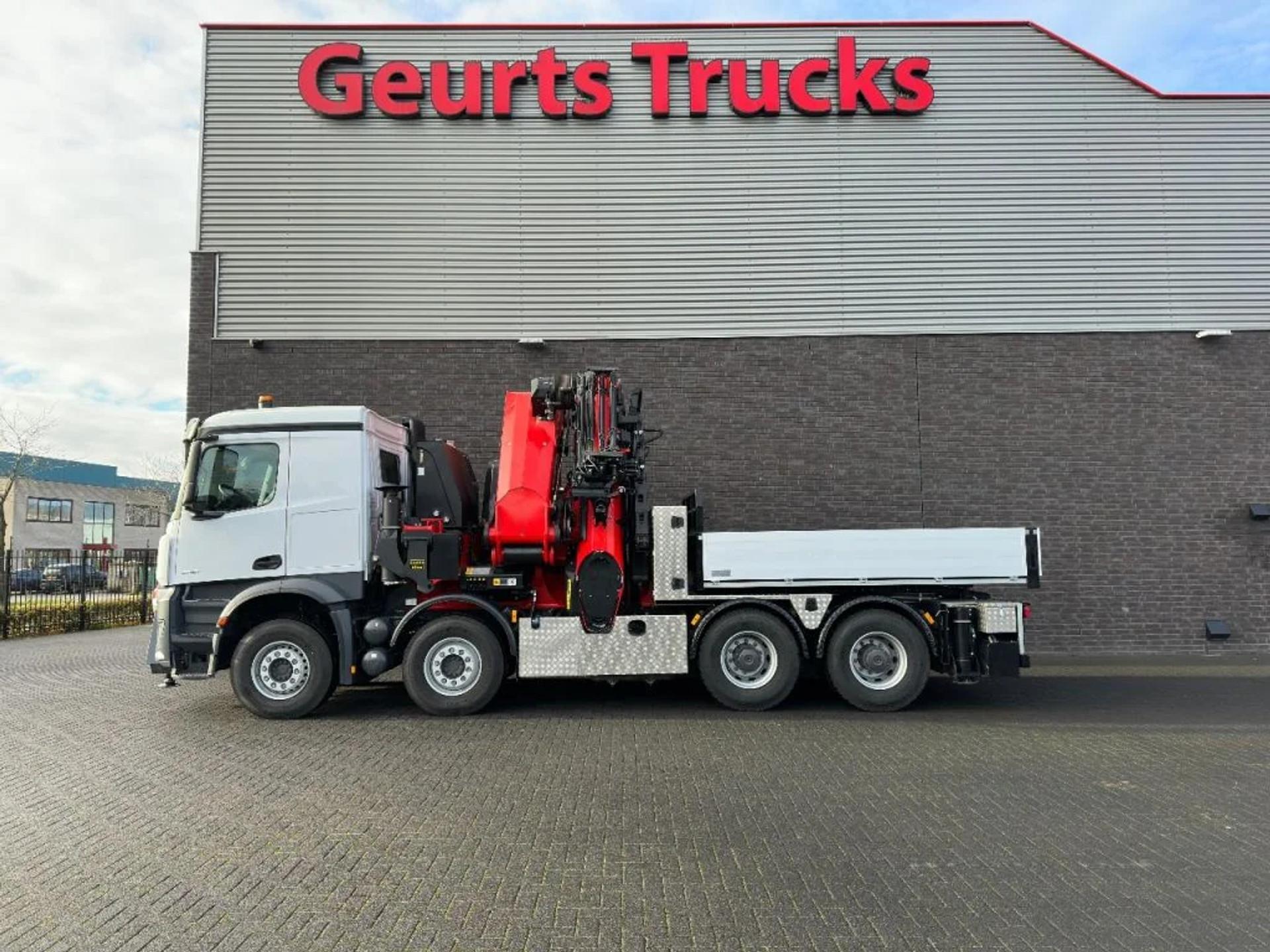 Foto 13 van Mercedes-Benz Arocs 3251 8X4 TREKKER-BAKWAGEN COMBI + PALFINGER PK 135.002 G TEC7 + JIB PJ190 E DPS-C NEW/KRAAN/KRAN/CRANE/GRUA