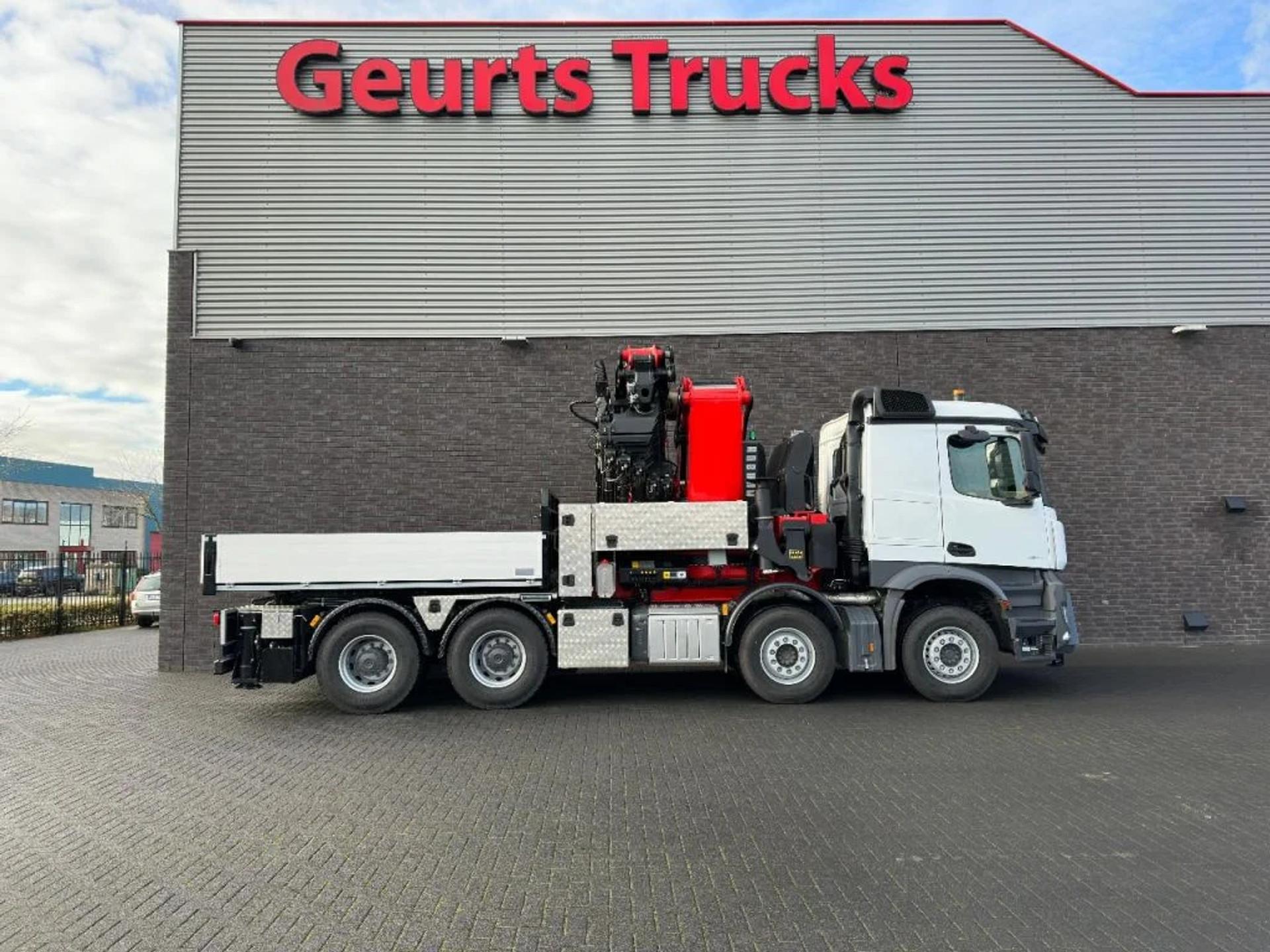 Foto 17 van Mercedes-Benz Arocs 3251 8X4 TREKKER-BAKWAGEN COMBI + PALFINGER PK 135.002 G TEC7 + JIB PJ190 E DPS-C NEW/KRAAN/KRAN/CRANE/GRUA