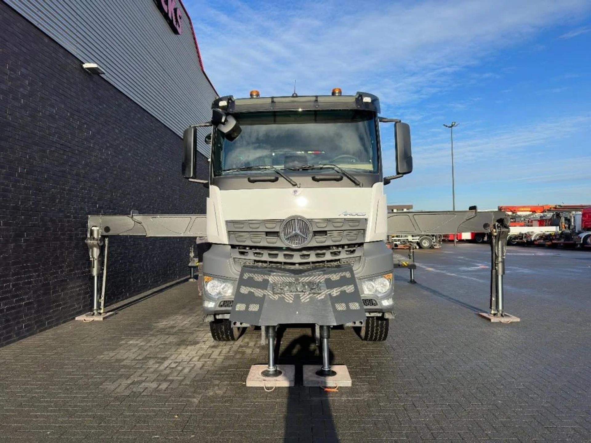 Foto 21 van Mercedes-Benz Arocs 3251 8X4 TREKKER-BAKWAGEN COMBI + PALFINGER PK 135.002 G TEC7 + JIB PJ190 E DPS-C NEW/KRAAN/KRAN/CRANE/GRUA