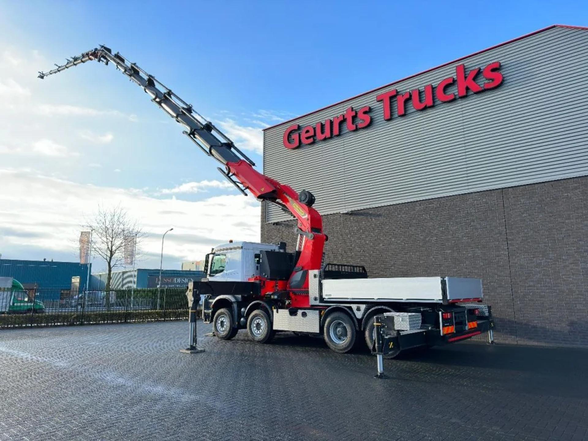 Foto 7 van Mercedes-Benz Arocs 3251 8X4 TREKKER-BAKWAGEN COMBI + PALFINGER PK 135.002 G TEC7 + JIB PJ190 E DPS-C NEW/KRAAN/KRAN/CRANE/GRUA