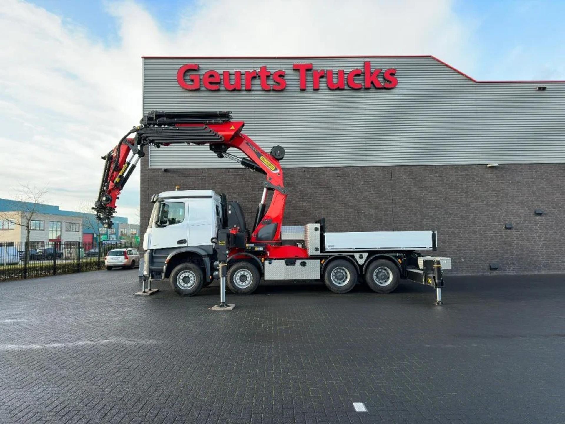 Foto 8 van Mercedes-Benz Arocs 3251 8X4 TREKKER-BAKWAGEN COMBI + PALFINGER PK 135.002 G TEC7 + JIB PJ190 E DPS-C NEW/KRAAN/KRAN/CRANE/GRUA